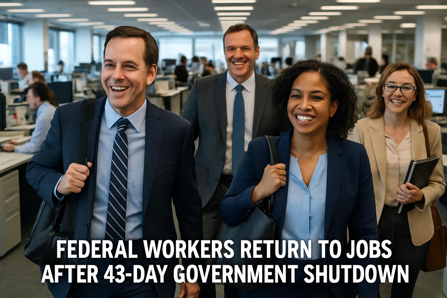 Historic US Government Shutdown Ends with Temporary Spending Bill