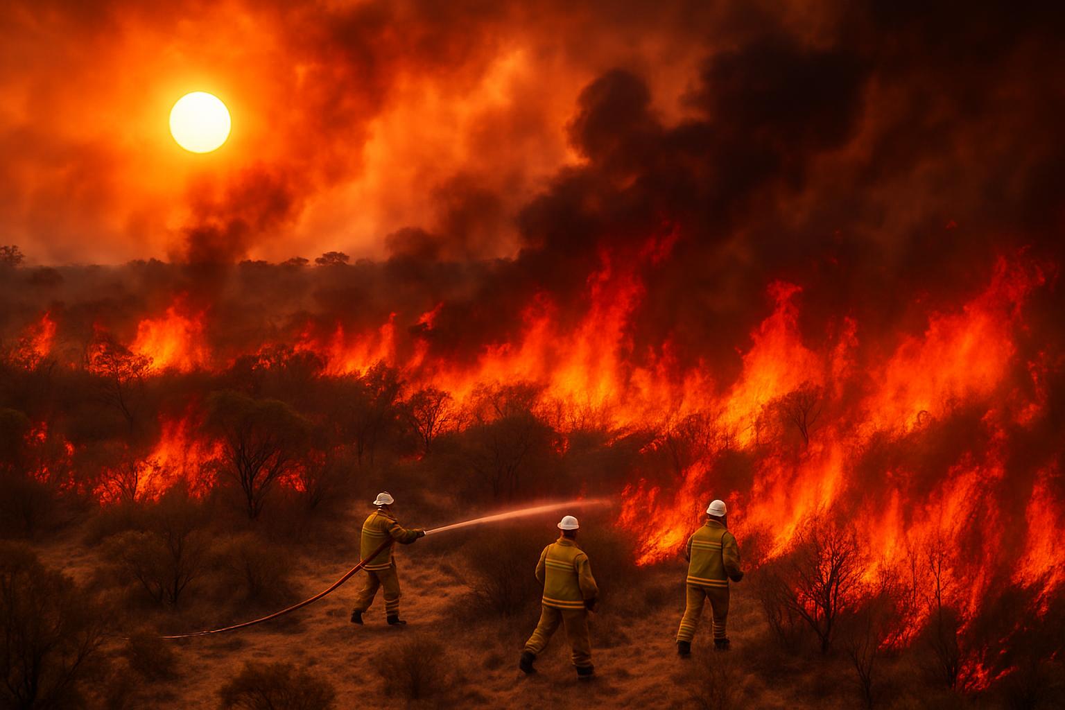 Record Heatwave Fuels Emergency-Level Fires in Victoria, Australia