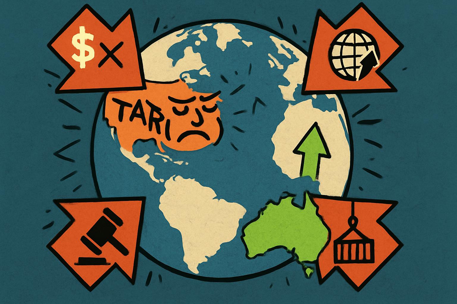 Trump Tariff Delays Stir Global Trade Tensions, Australia Sees Potential Gains