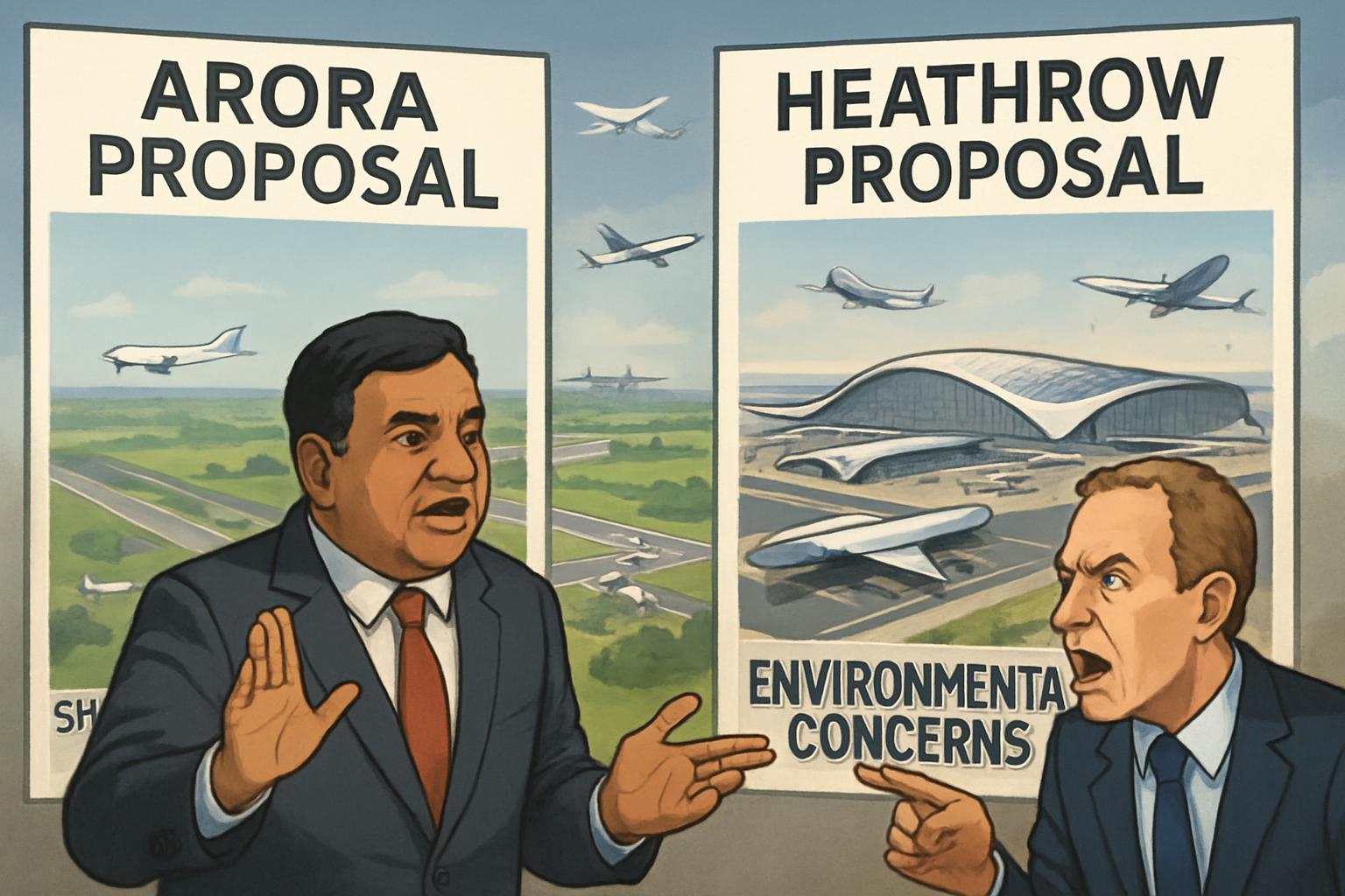 Heathrow Expansion Plans Spark Debate Amid Competing Proposals