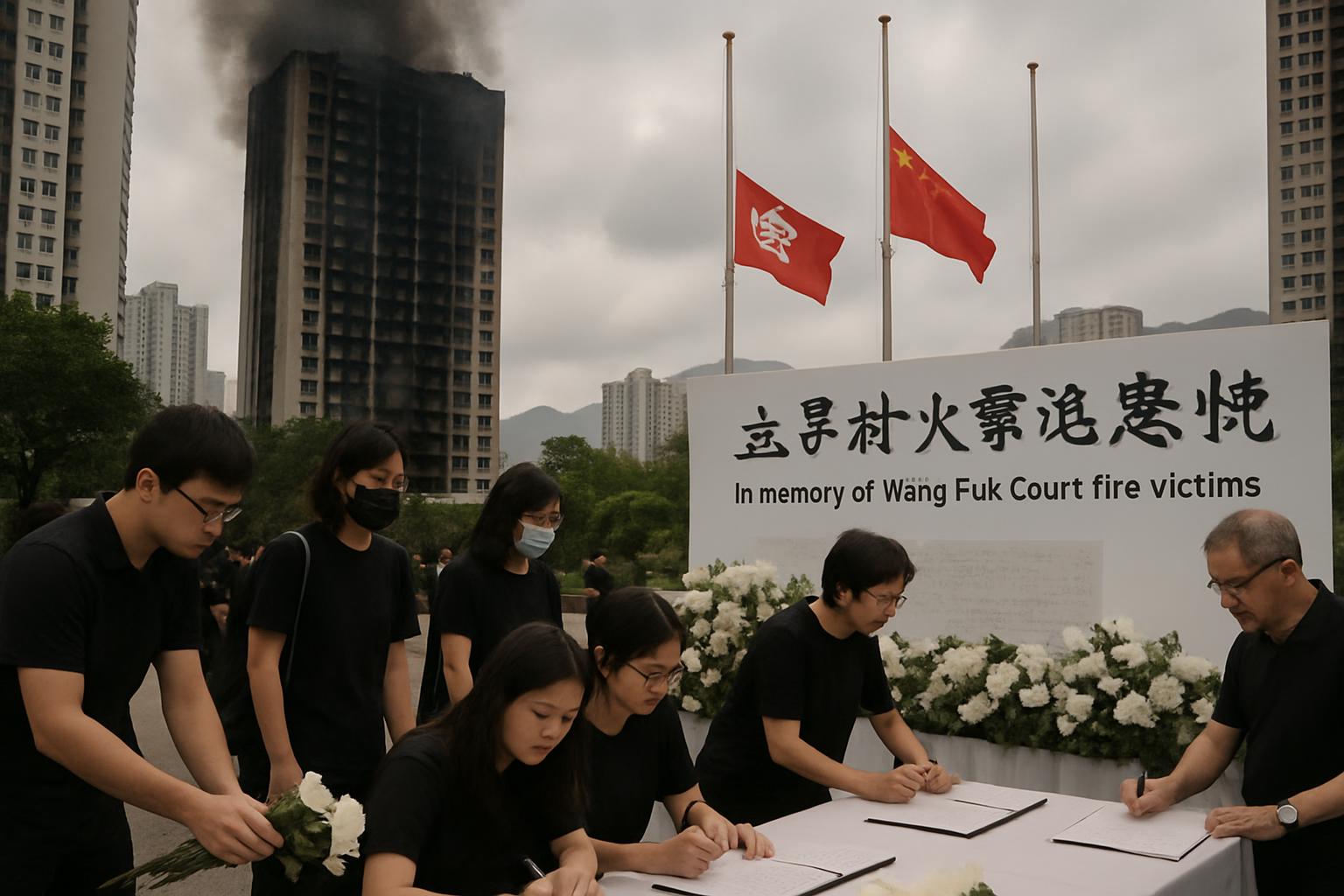 Hong Kong Mourns as Investigation into Deadly Fire Unfolds