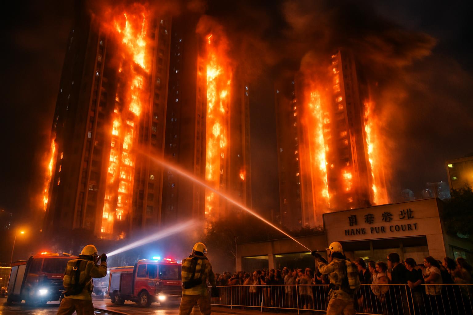 Hong Kong Tower Fire: Deadliest Blaze in Decades Sparks Outrage and Arrests