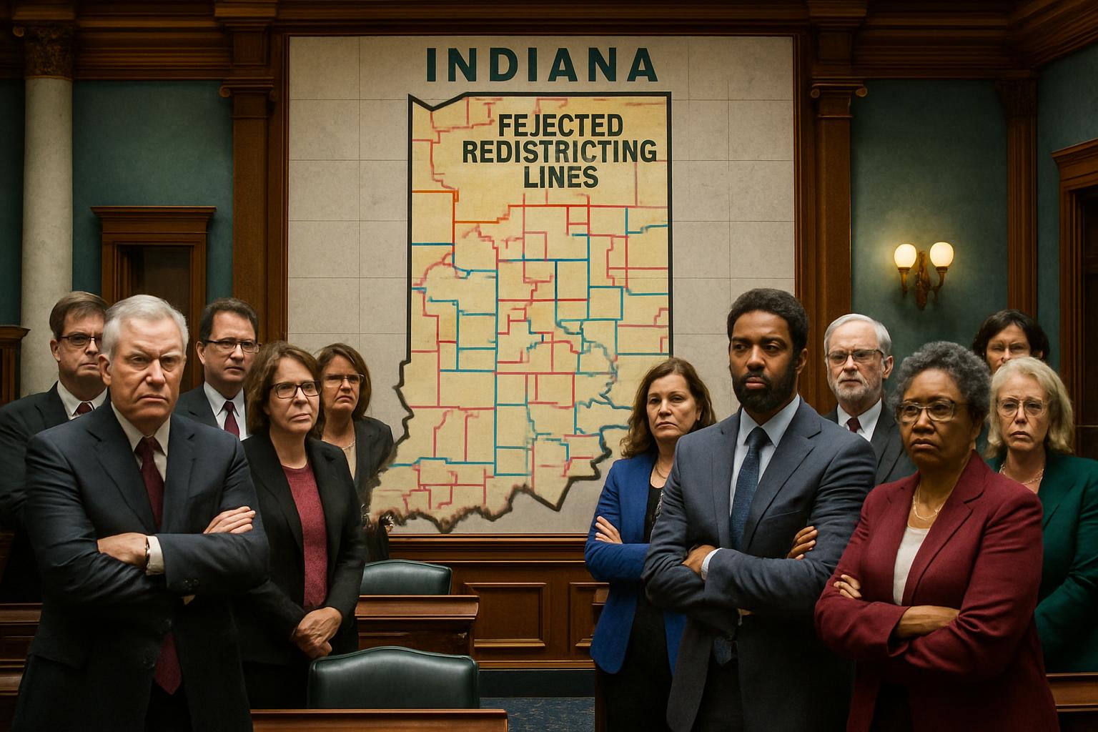 Indiana Republicans Defy Trump, Reject Controversial Voting Map