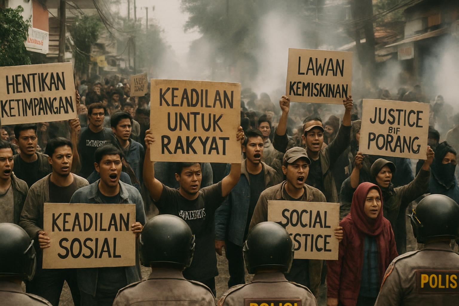 Indonesia Protests: Unrest Over Economic Inequality and Police Brutality