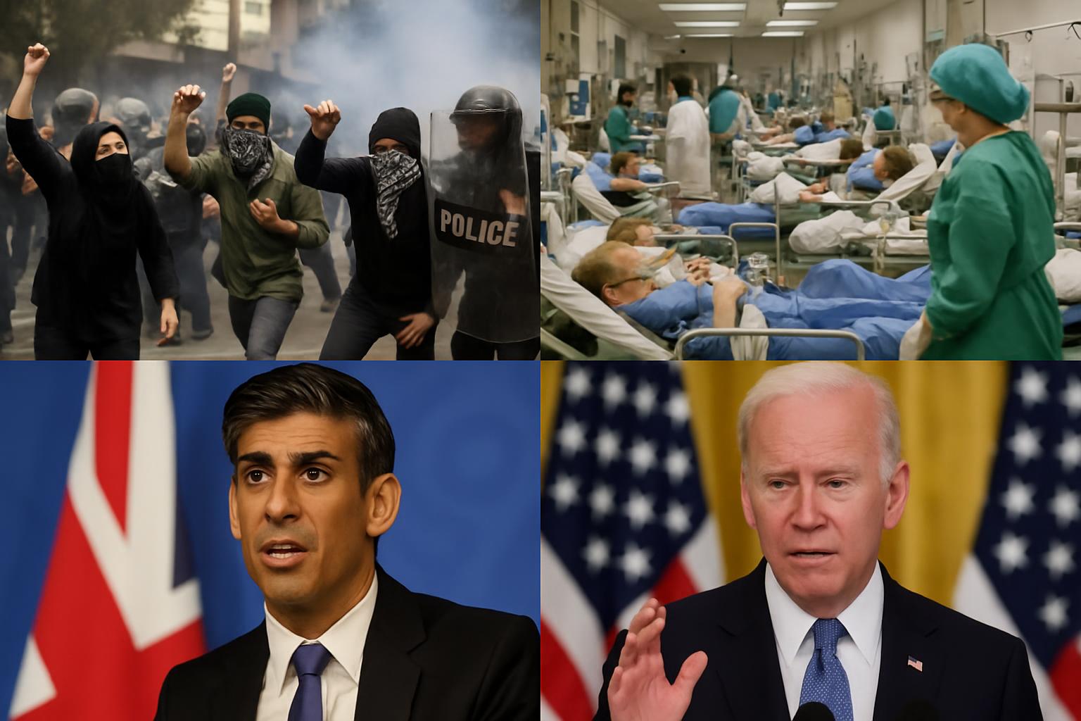 Global Tensions Rise as Iran Protests Intensify and International Leaders Weigh In