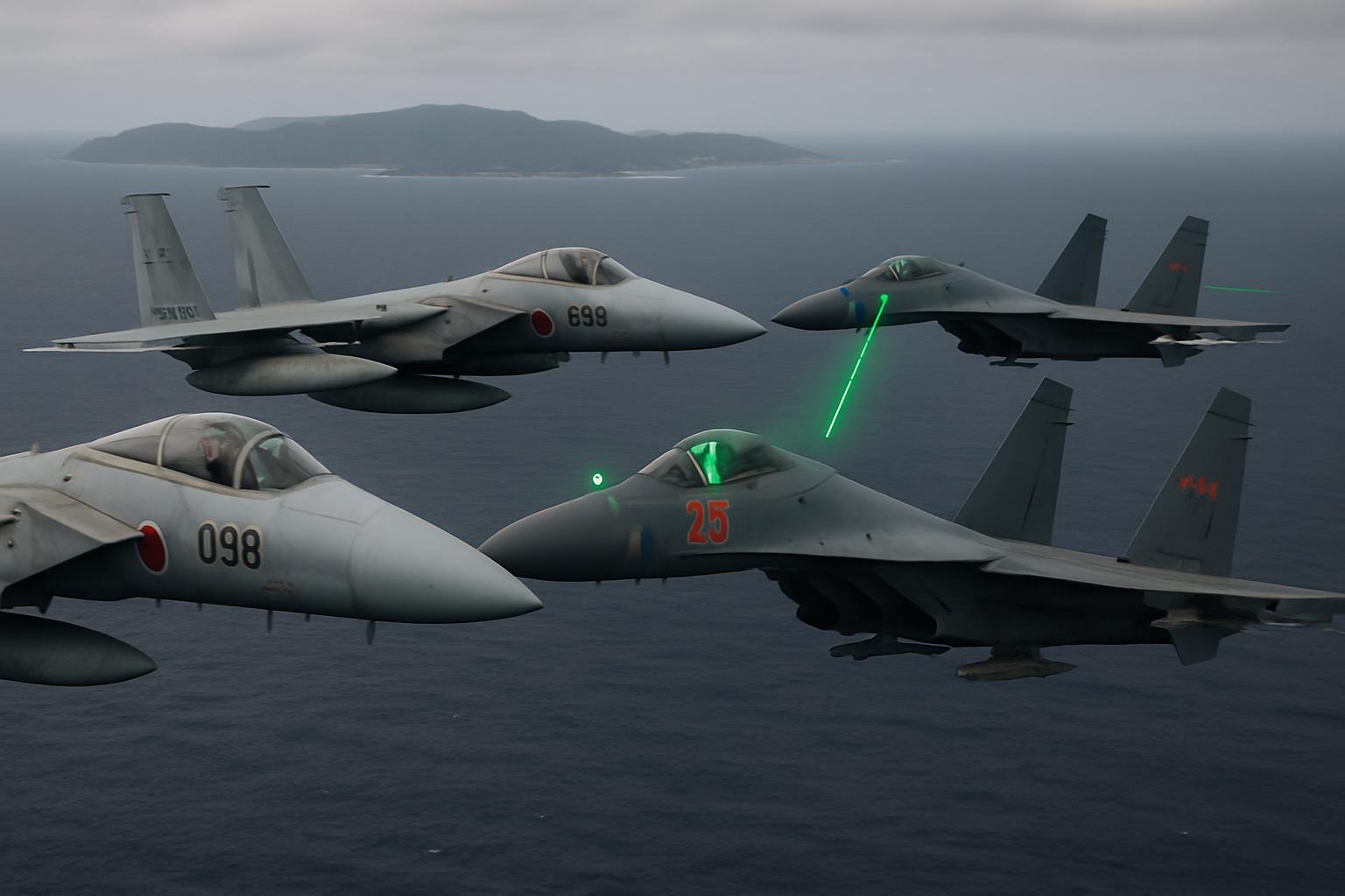 Japan and China Clash Over Radar Lock Incidents Near Okinawa