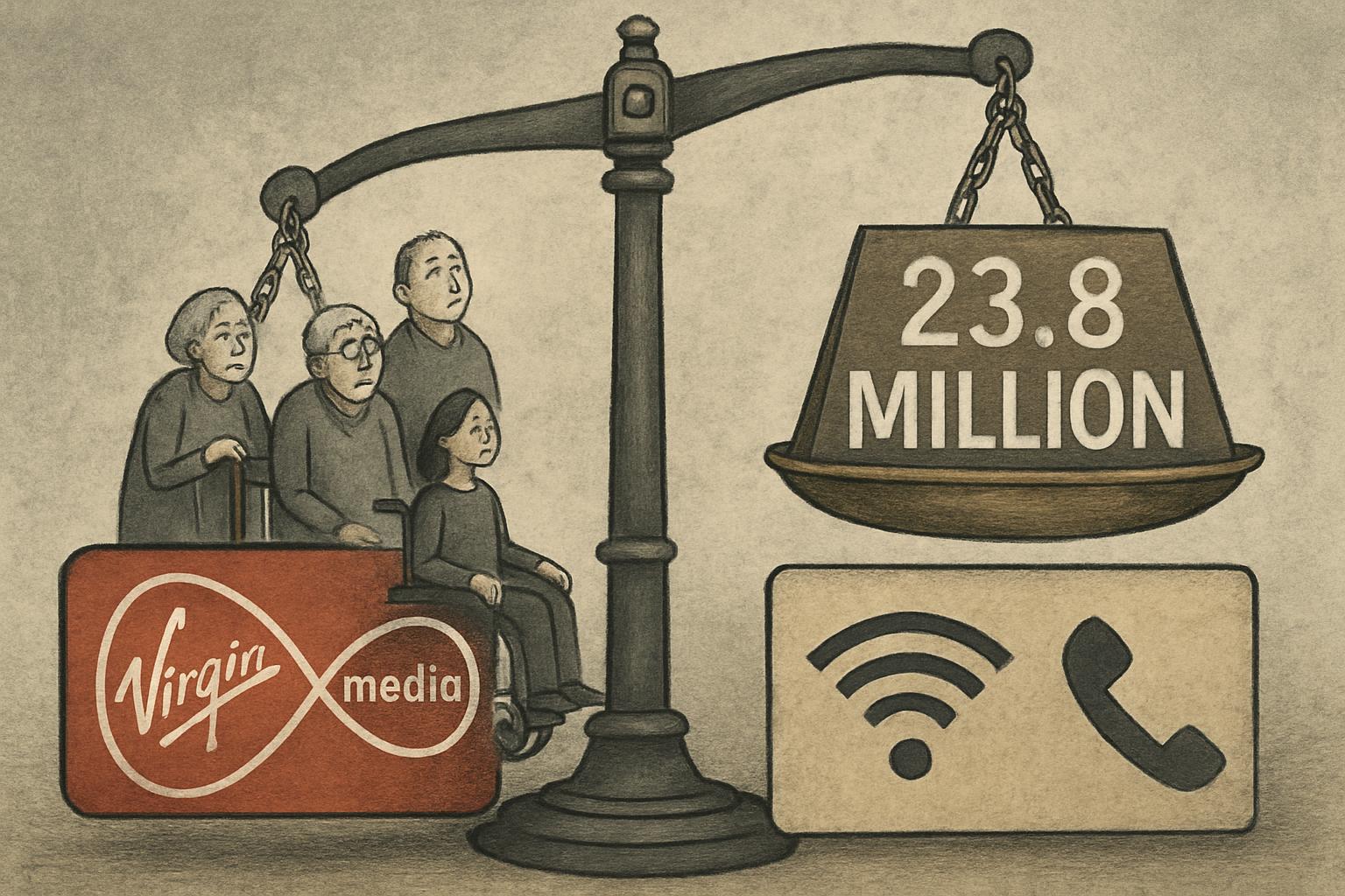 Virgin Media Fined £23.8 Million for Endangering Vulnerable Customers During Digital Switchover
