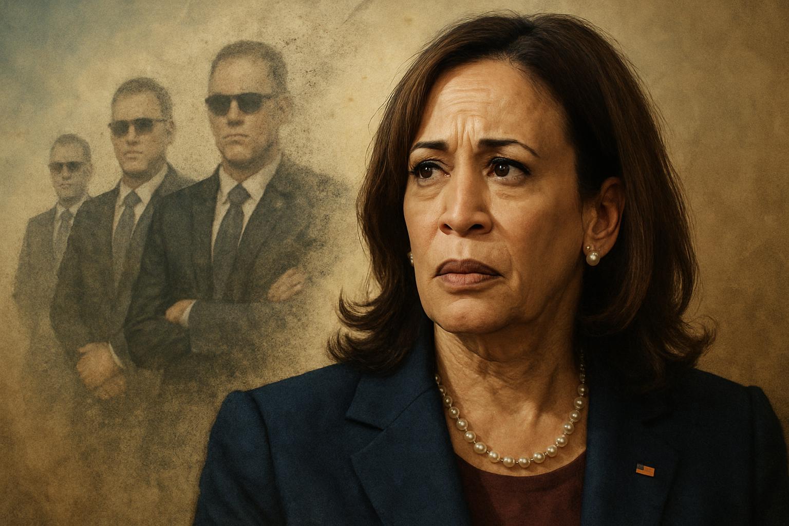 Trump Revokes Extended Secret Service Protection for Kamala Harris