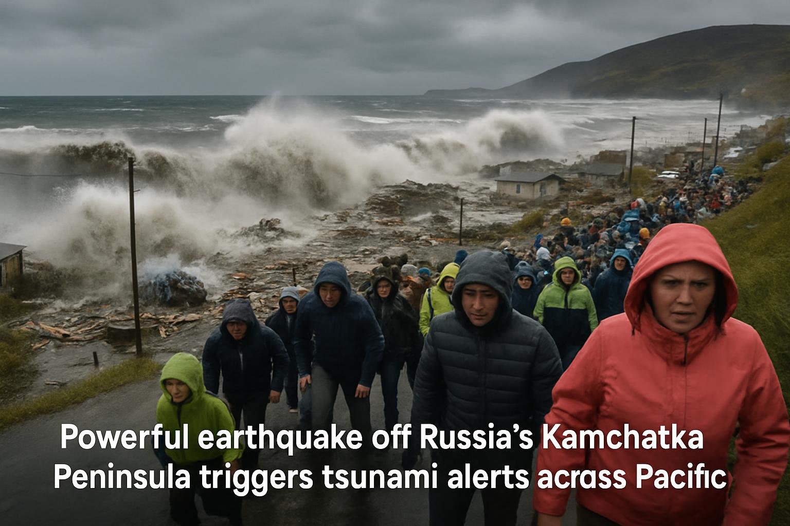 Massive Earthquake Off Russia Triggers Pacific-Wide Tsunami Alerts