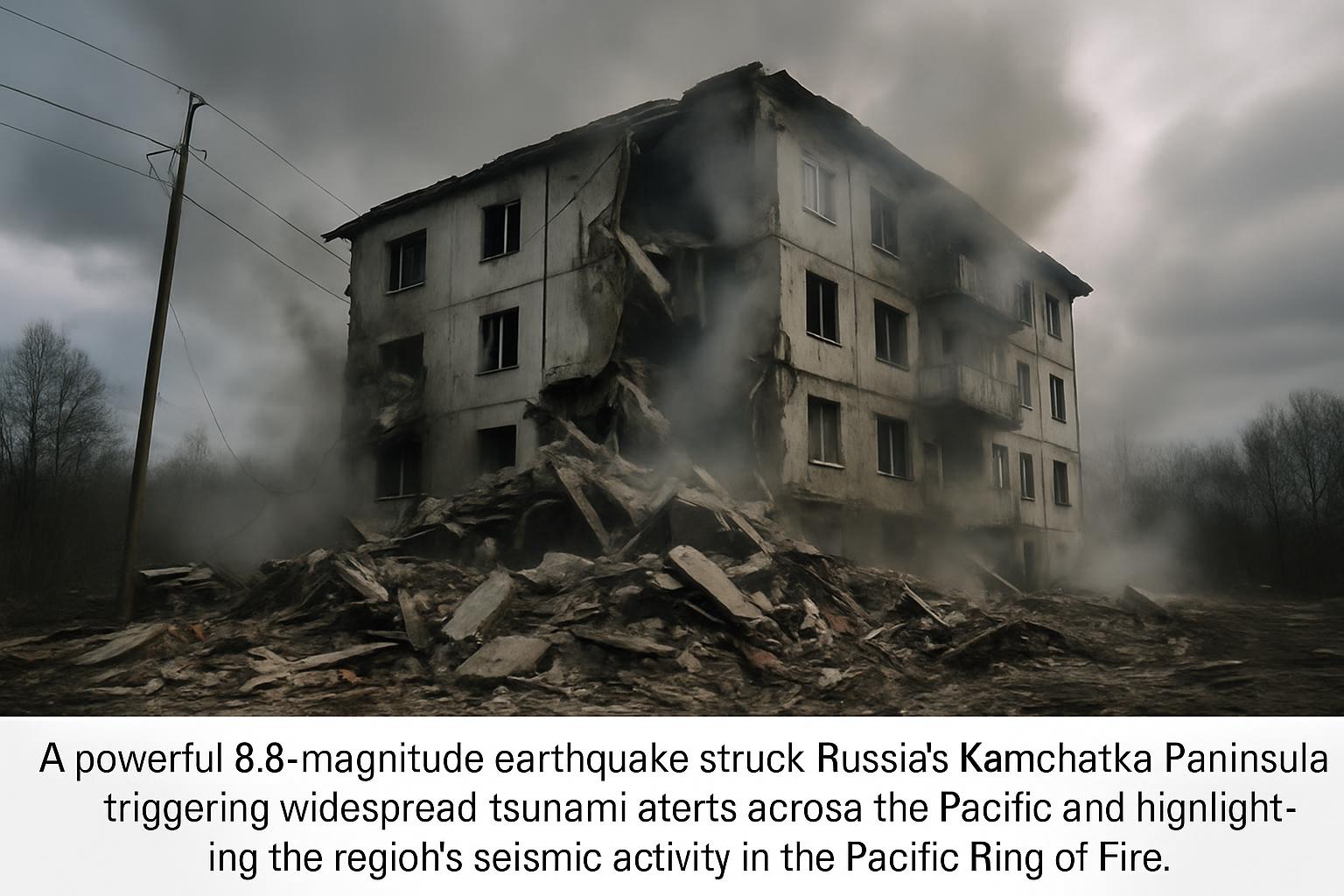 Russian Megathrust Earthquake Triggers Tsunami Alerts Across Pacific