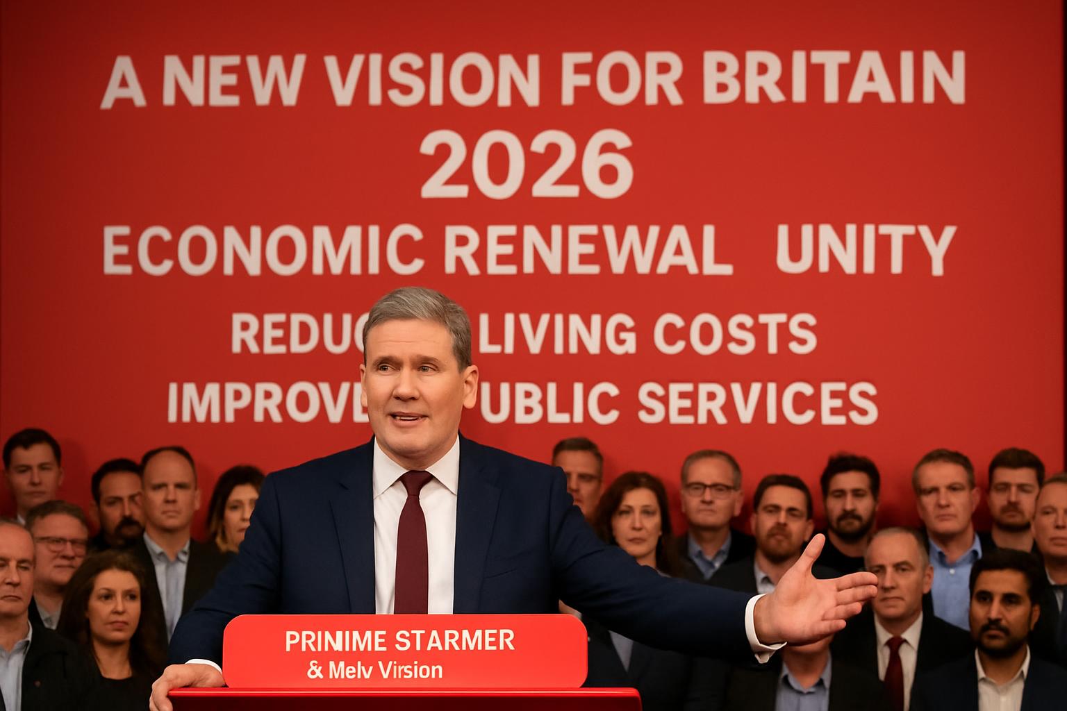Keir Starmer Promises Economic Renewal Amid Political Challenges
