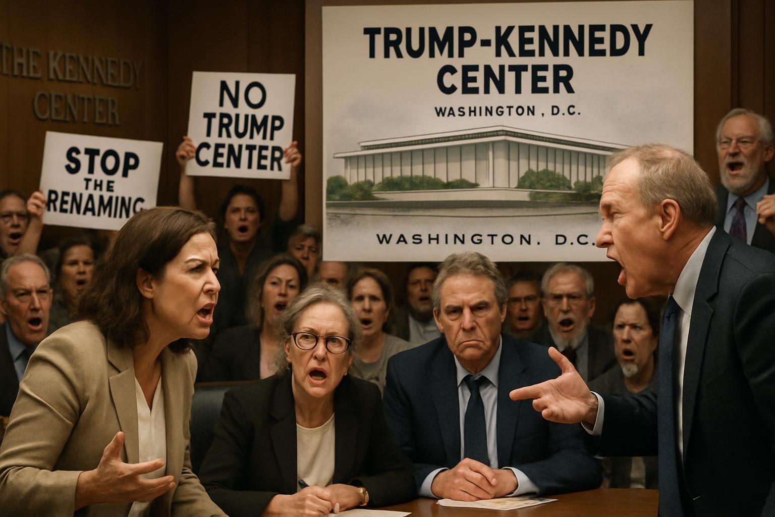 Controversy Erupts Over Renaming of Kennedy Center to Trump-Kennedy Center