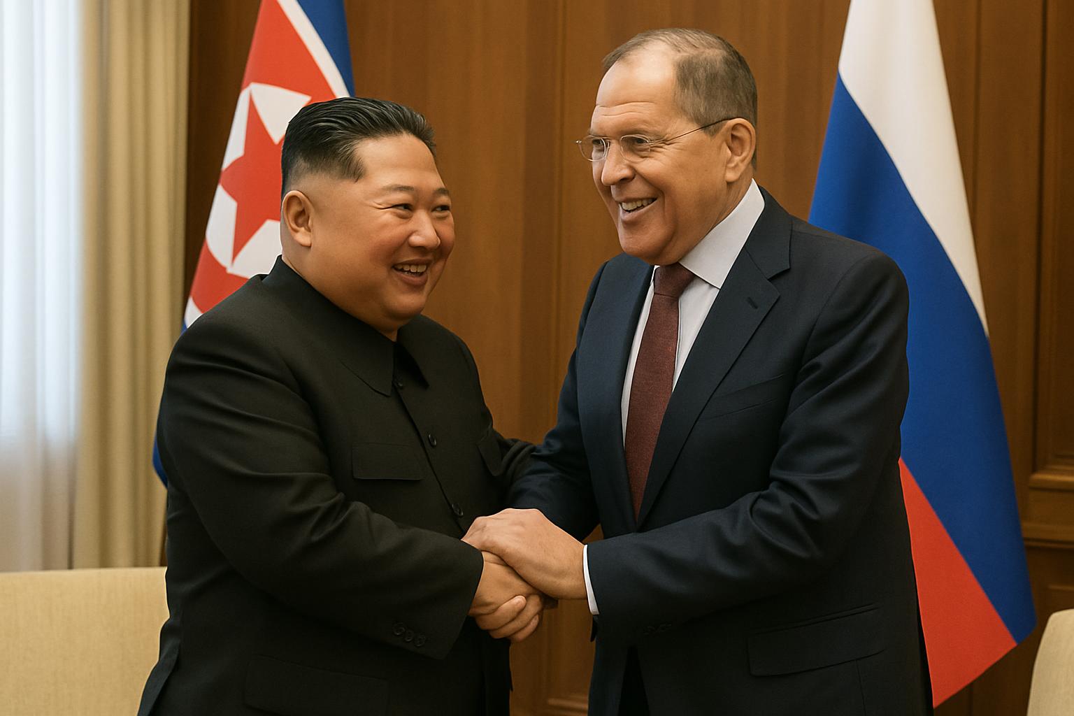 North Korea Pledges Unconditional Support to Russia Amid Intensified Ukraine Conflict