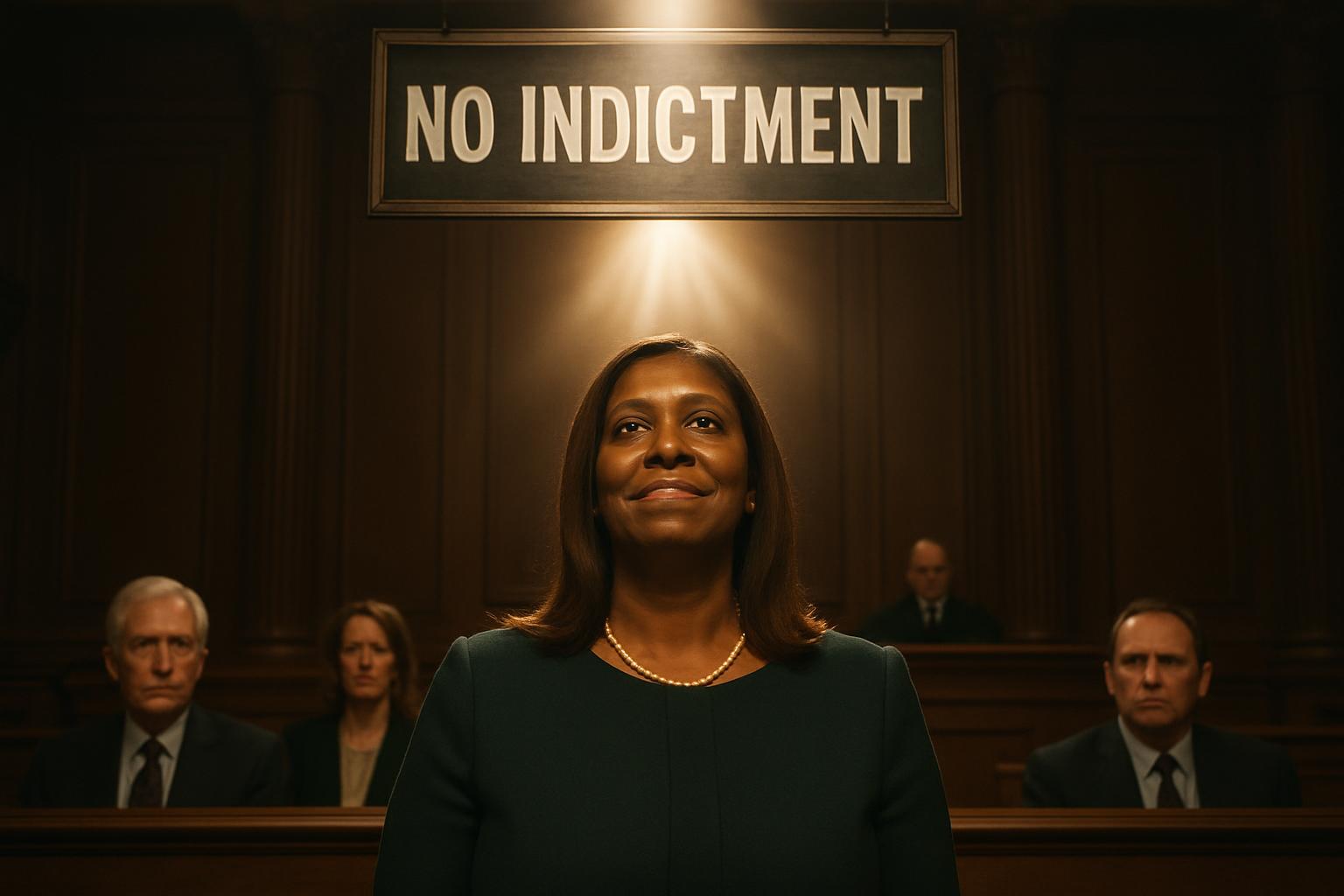 Grand Jury Declines to Indict Letitia James Amid Controversial Legal Proceedings
