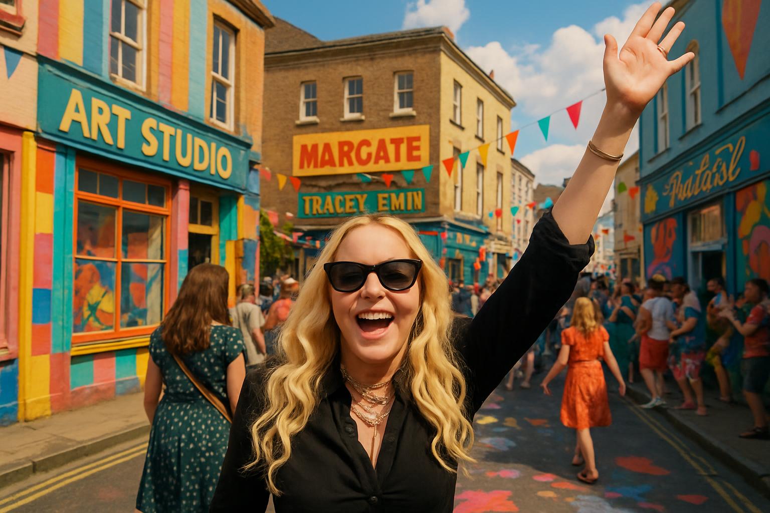 Madonna Celebrates Margate's Artistic Revival and Tracey Emin's Influence
