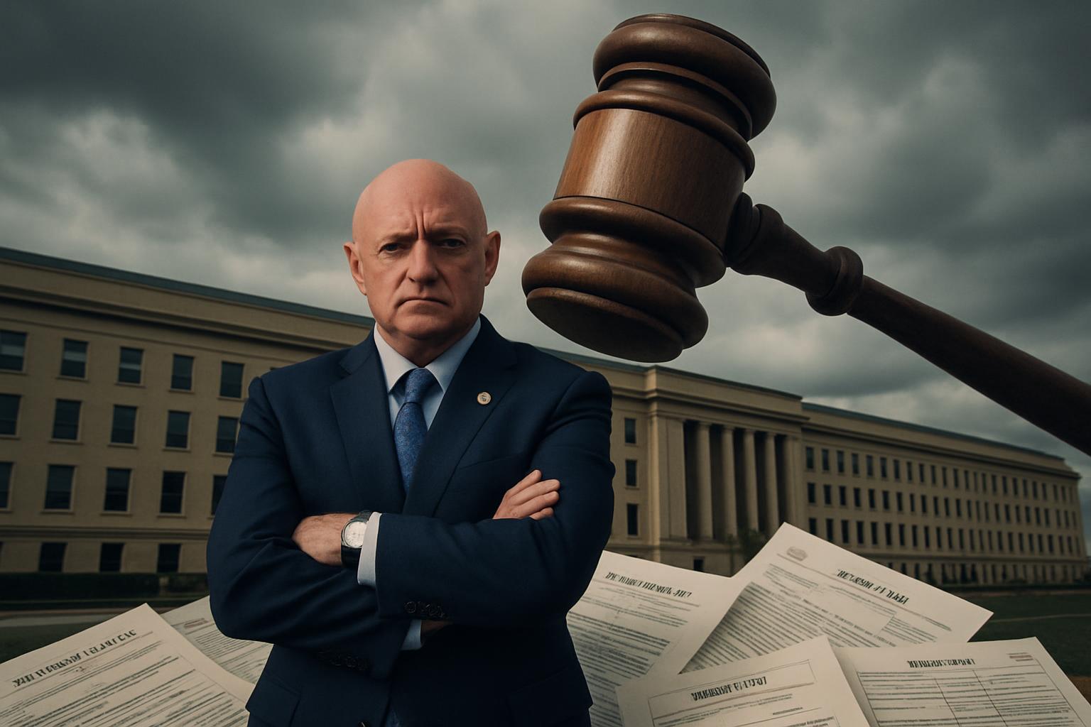 Pentagon Moves to Demote Senator Mark Kelly Over Controversial Video