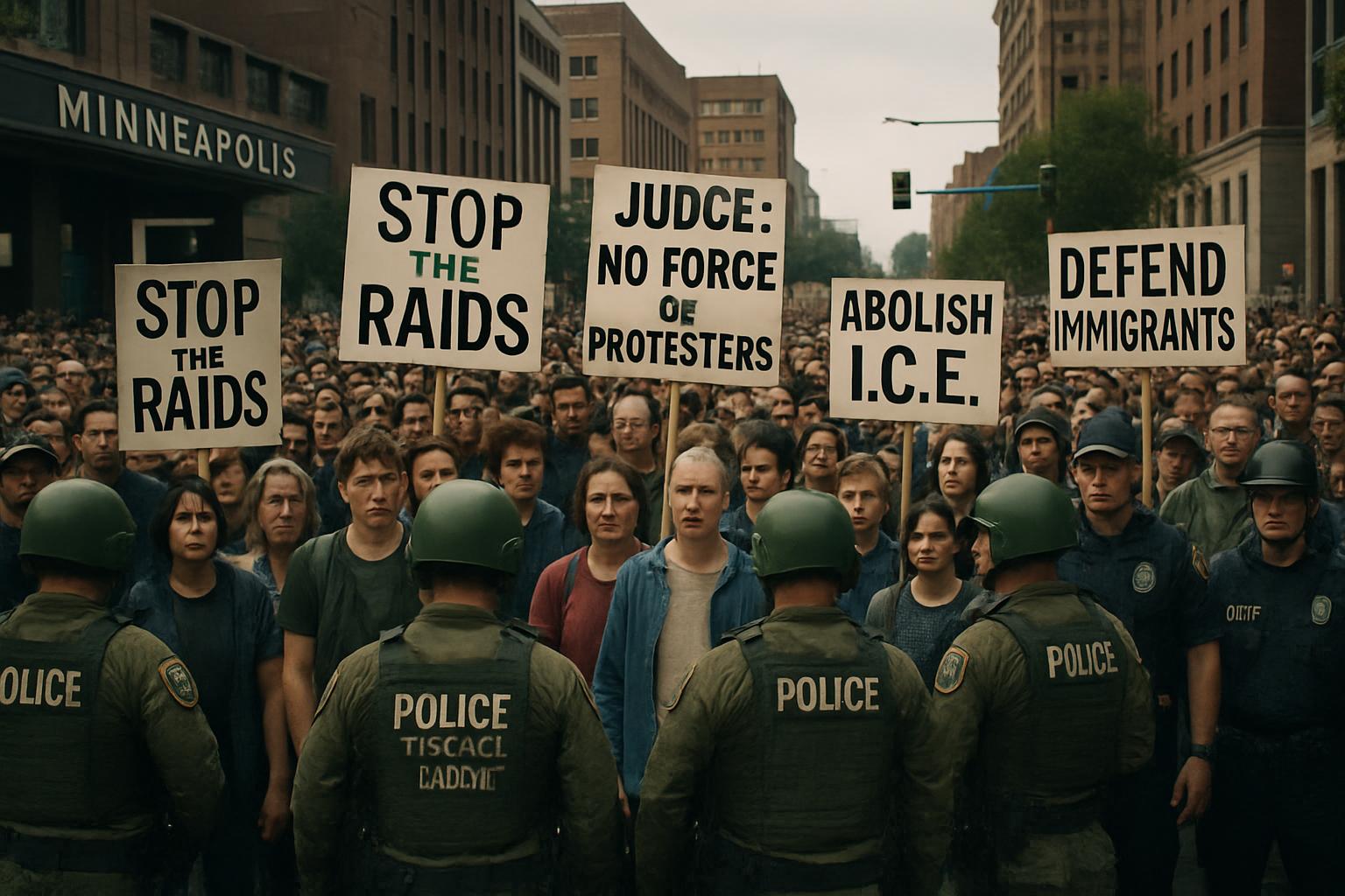 Tensions Rise in Minneapolis as Federal Judge Limits ICE Tactics Amid Protests