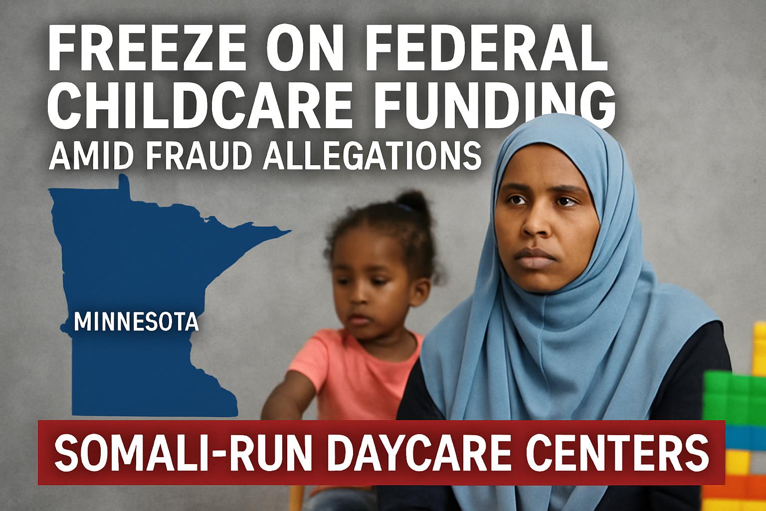 Trump Administration Freezes Minnesota Childcare Funding Amid Fraud Allegations