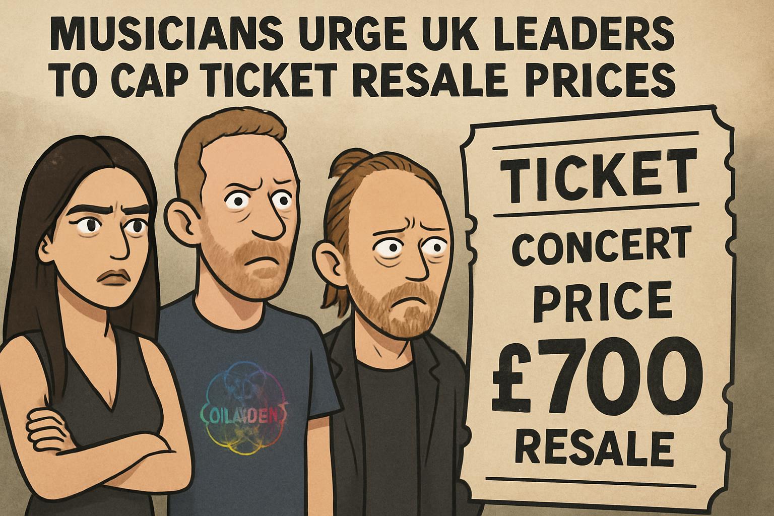 UK Musicians Call for Urgent Action Against Ticket Touts to Protect Fans