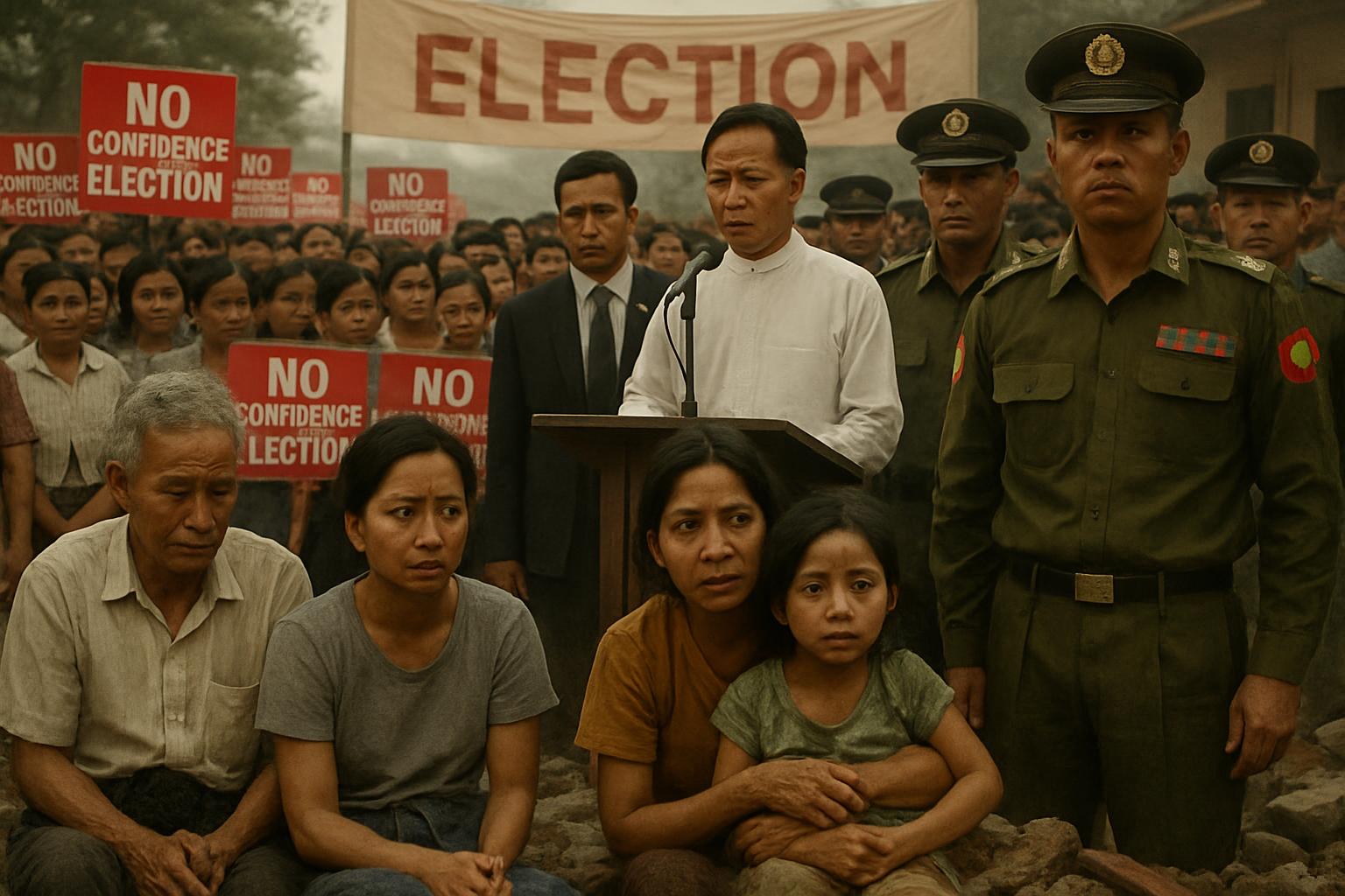 Myanmar's Controversial Elections: A Bid for Legitimacy Amidst Turmoil