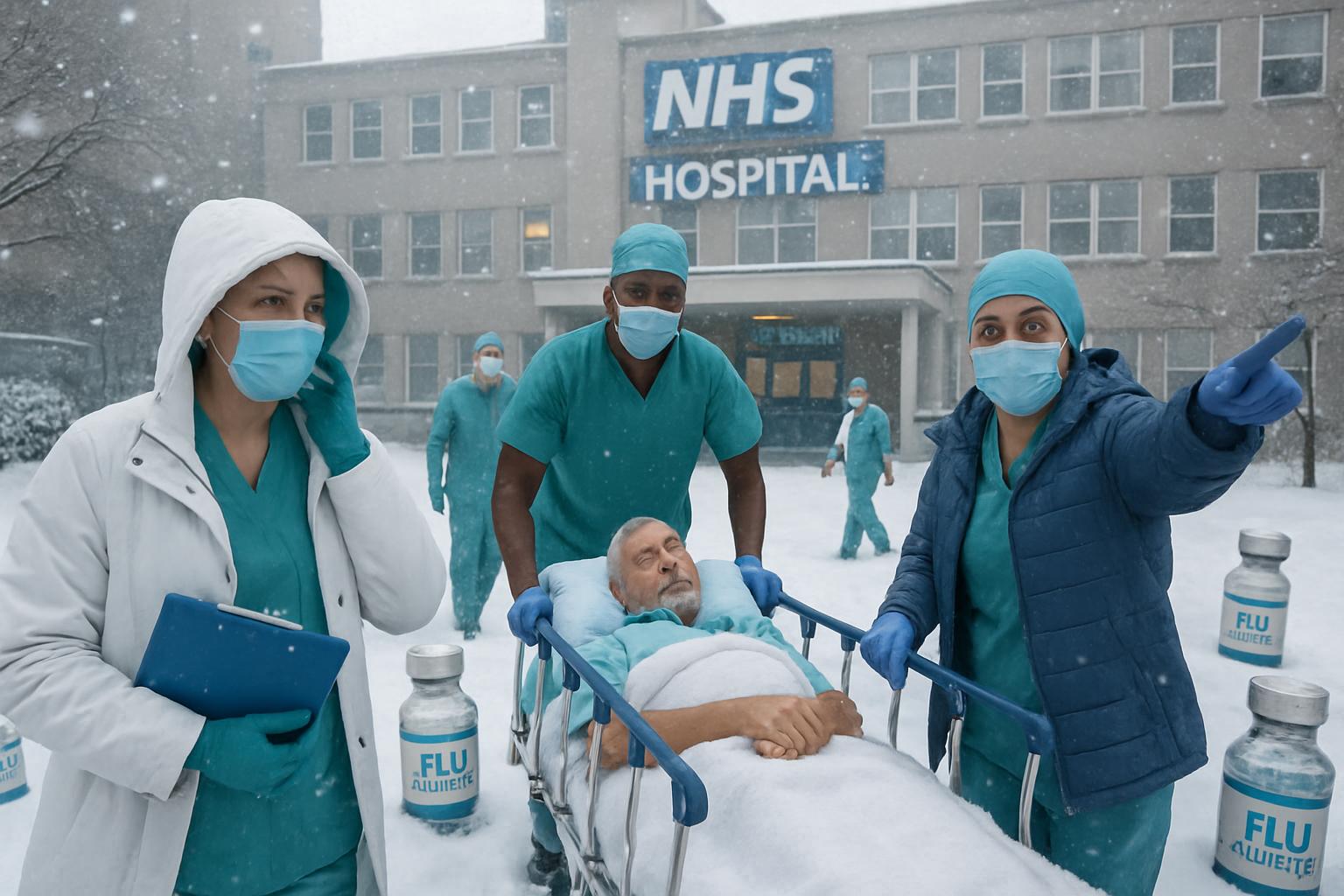 Flu Cases Decline as Cold Weather Alerts Heighten NHS Concerns
