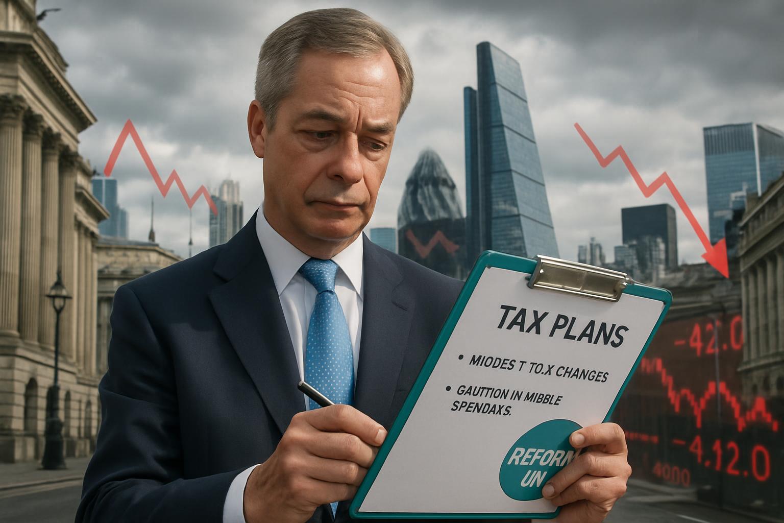 Nigel Farage Revises Reform UK's Tax Cut Plans Amid Economic Concerns