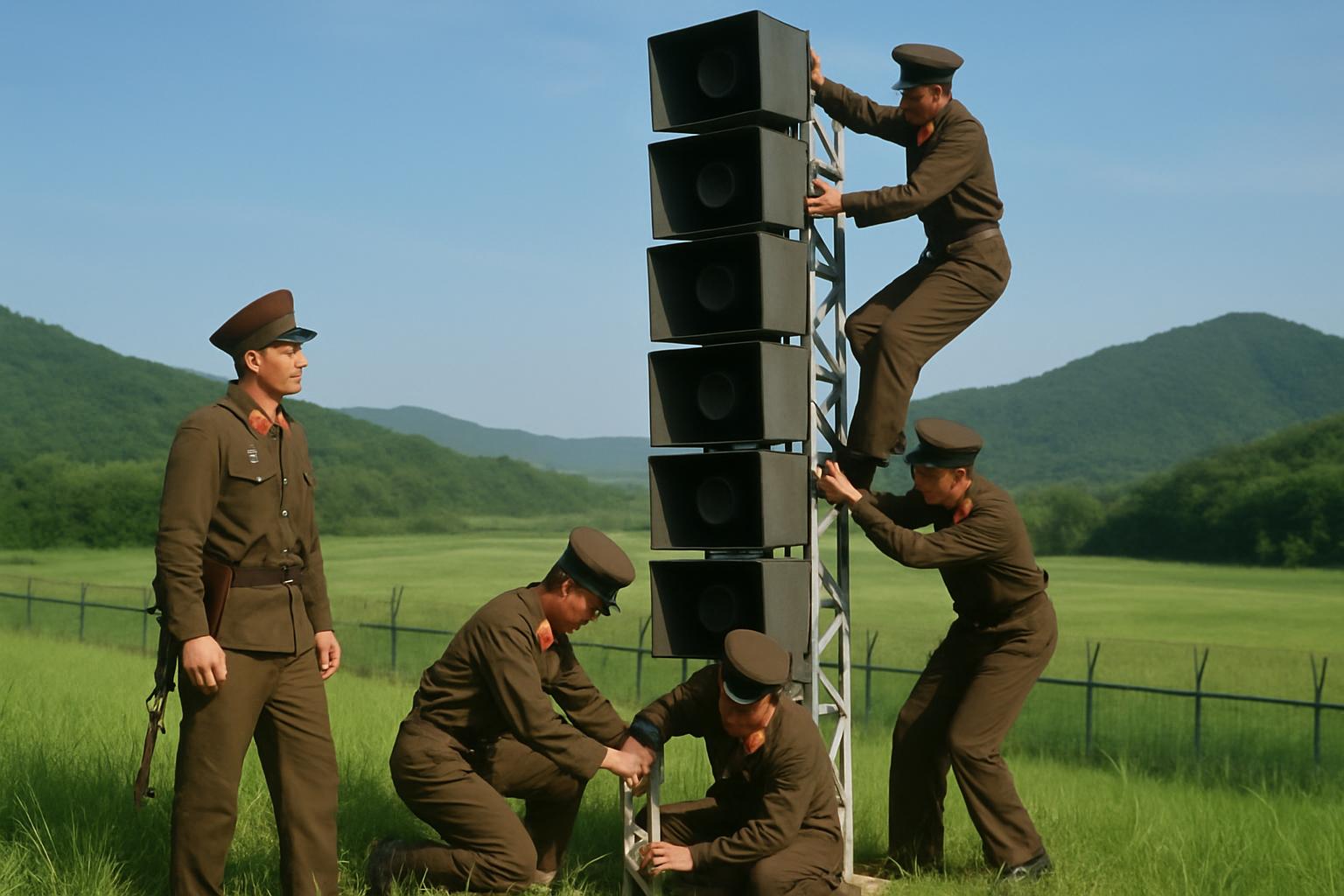 North Korea Dismantles Border Propaganda Speakers Amid Thaw in Relations