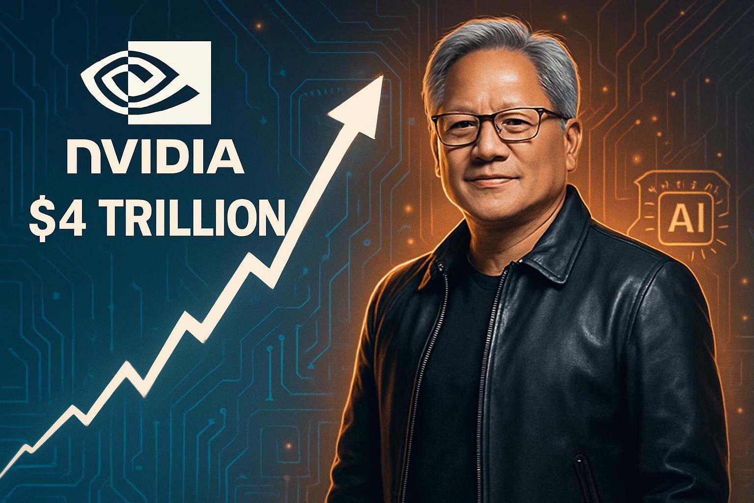 Nvidia Achieves Historic $4 Trillion Market Value Milestone