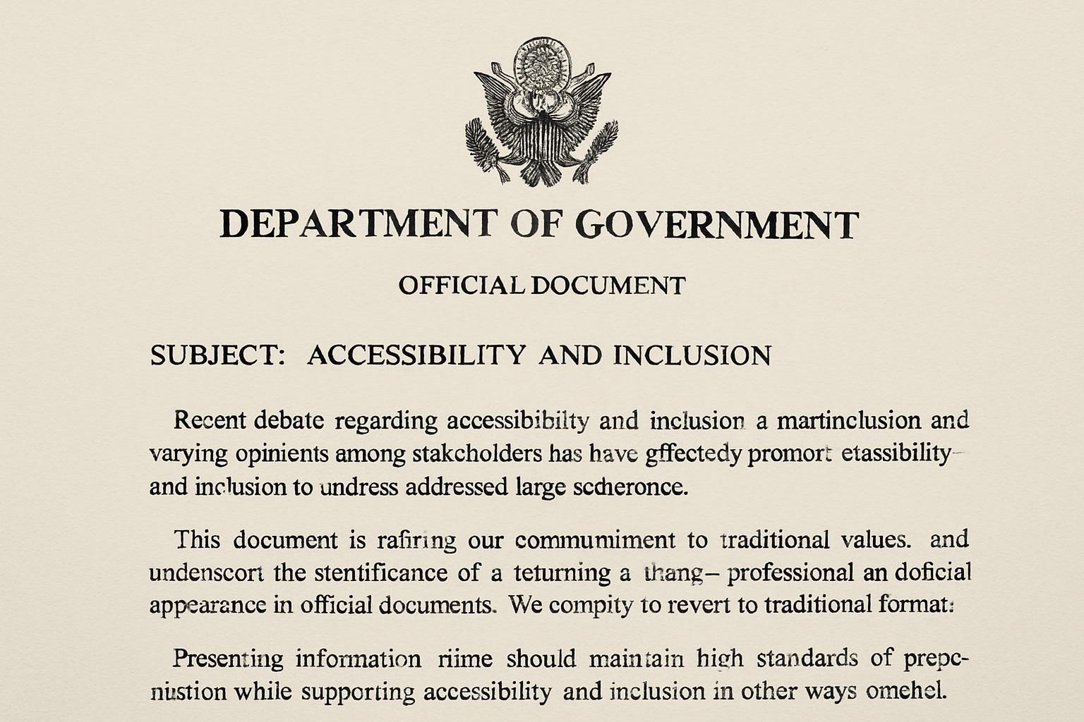 US State Department Reverts to Times New Roman in Typographical Shift