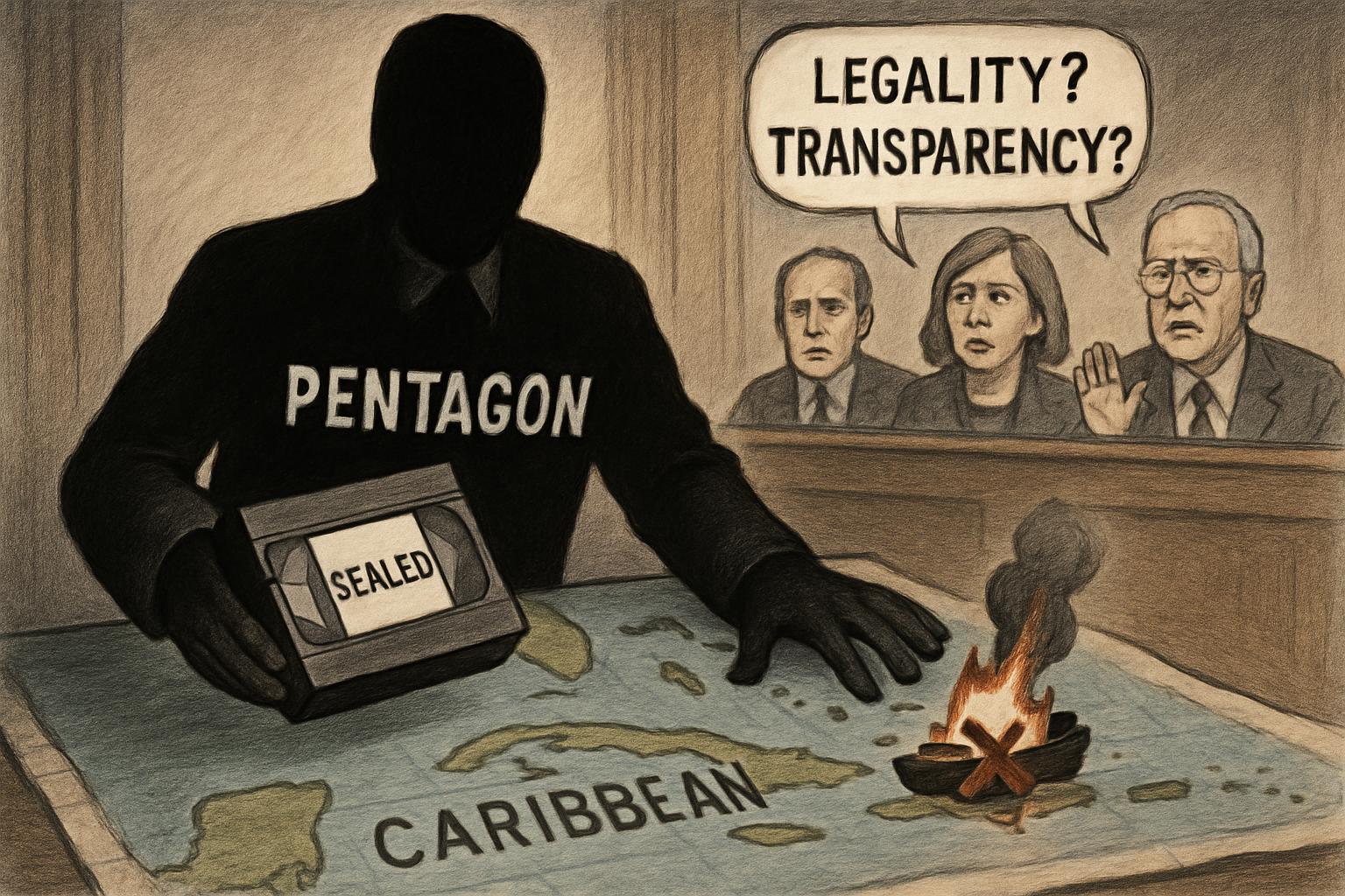 Pentagon Limits Access to Video of Controversial Caribbean Boat Strike