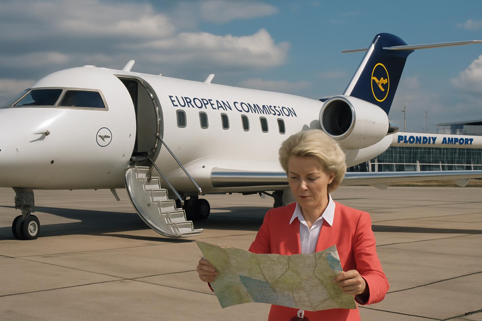 Suspected Russian GPS Jamming Disrupts Von der Leyen's Flight Over Bulgaria