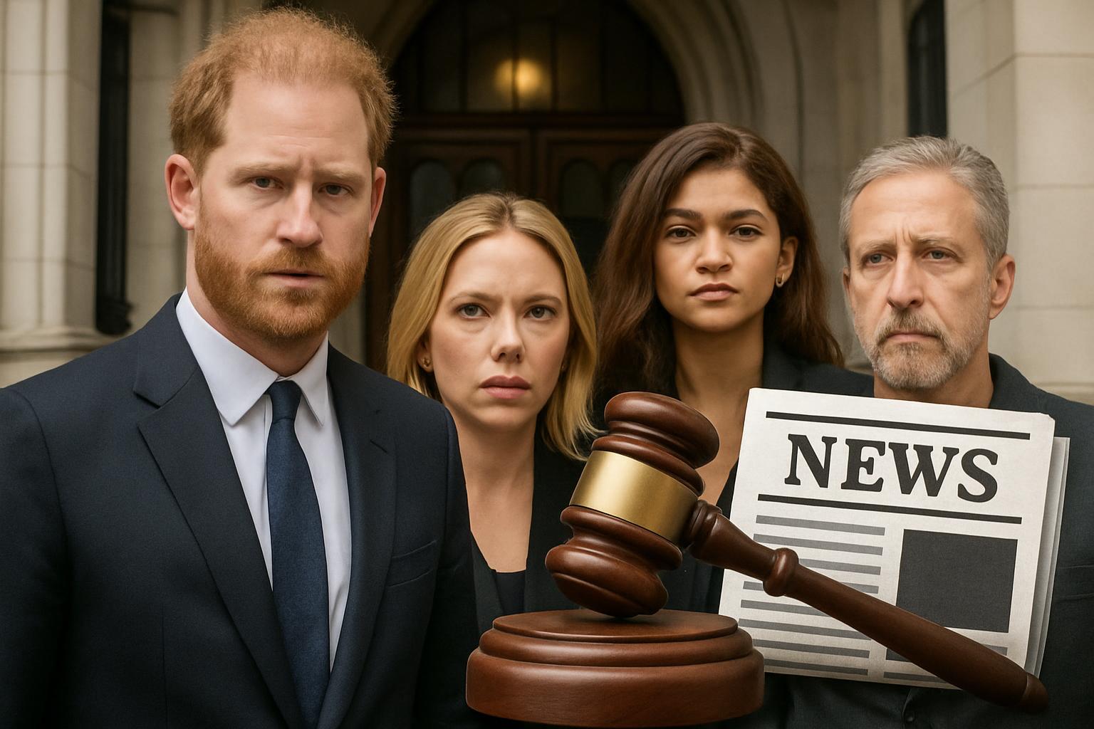 Prince Harry and Celebrities Accuse Daily Mail Publisher of Privacy Breaches in High-Profile Court Case