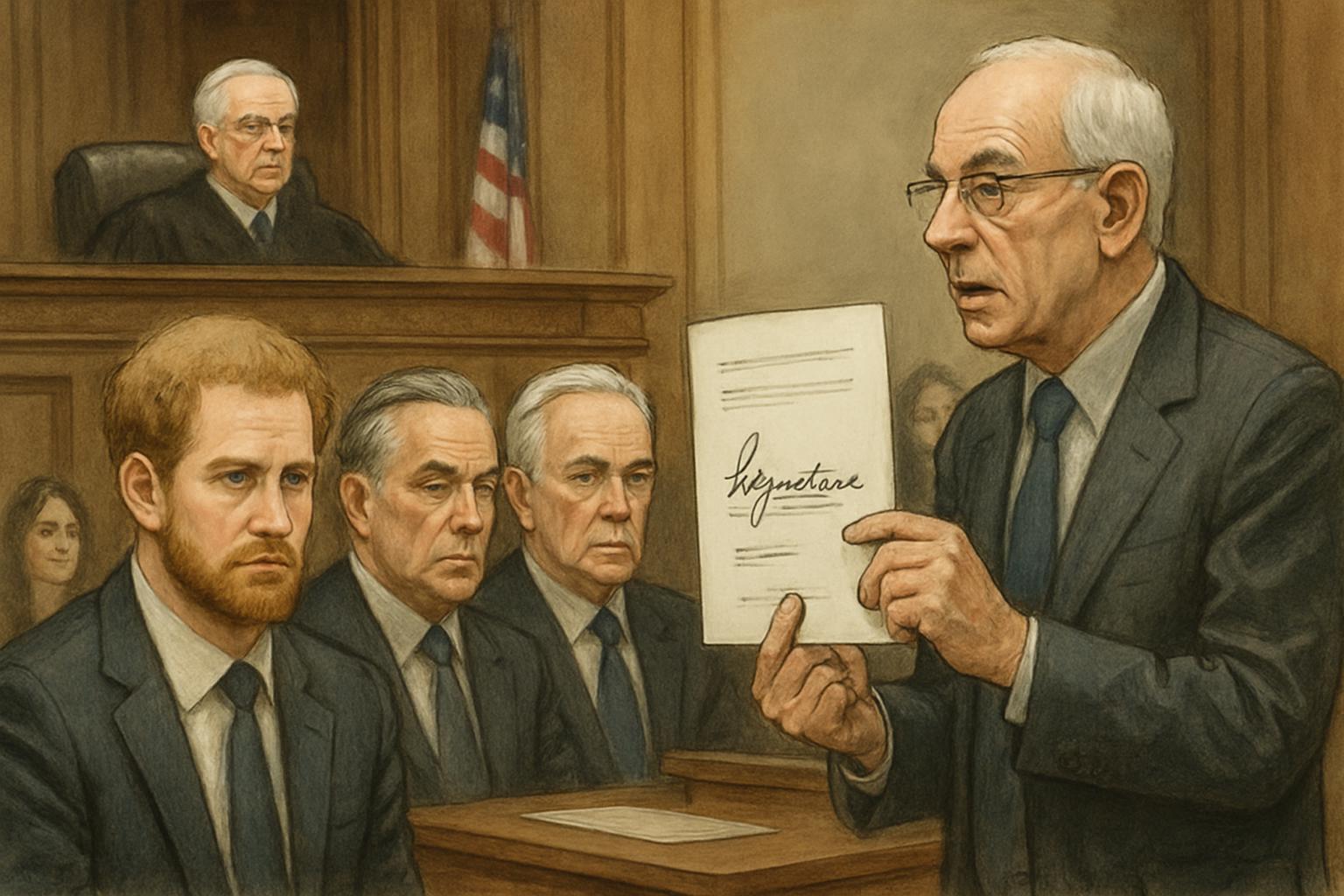 Forgery Allegations Shake Prince Harry's Privacy Case Against Daily Mail Publisher