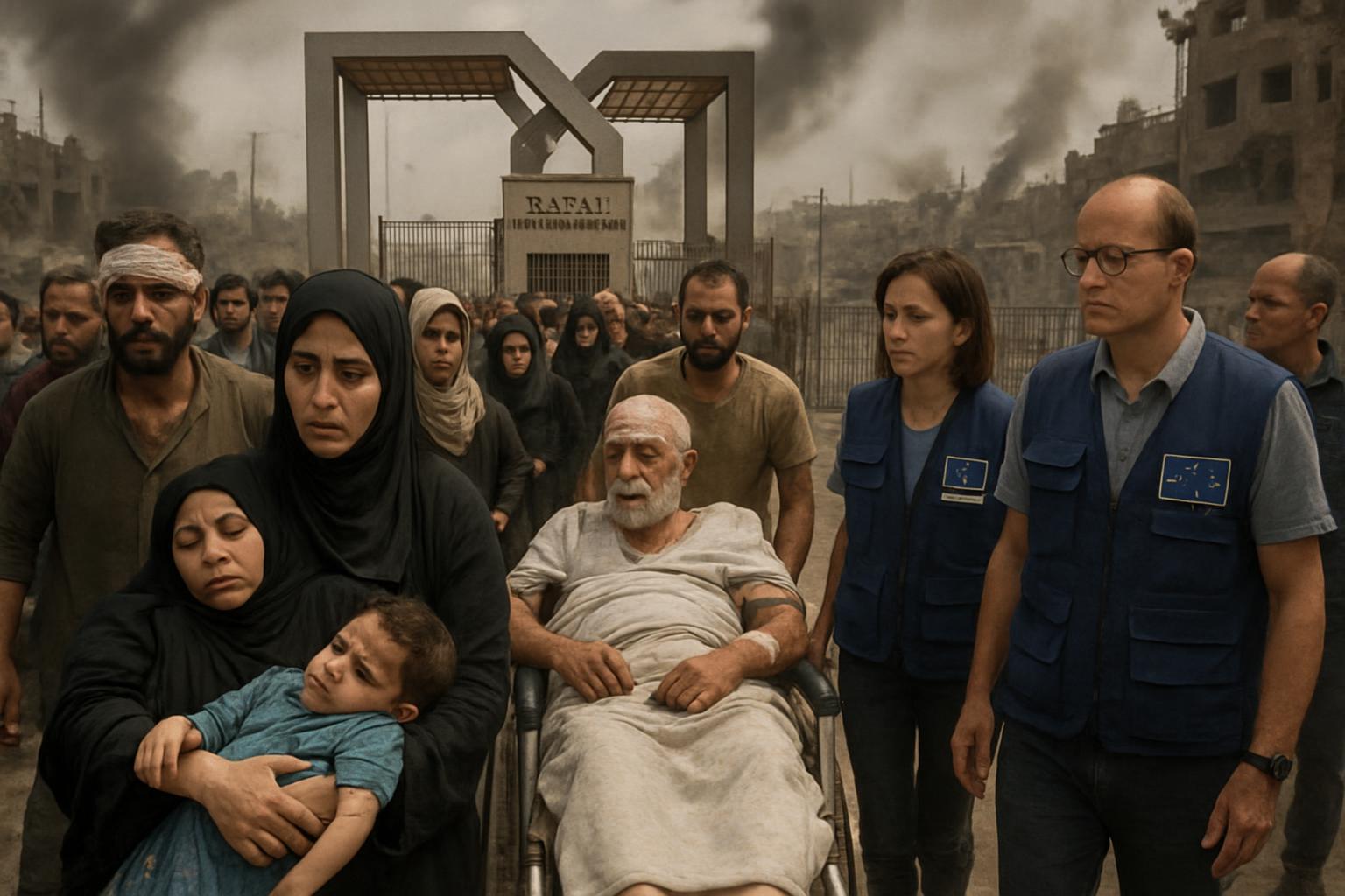 Rafah Border Crossing Reopens, Offering Limited Relief to Gaza's Sick and Wounded