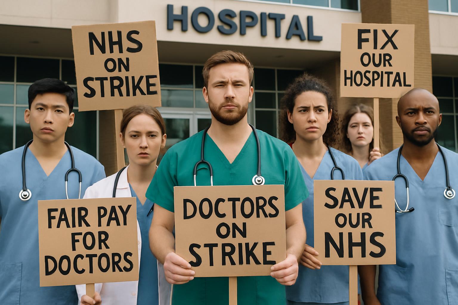 Resident Doctors' Strike Threatens NHS Operations Amid Pay Dispute