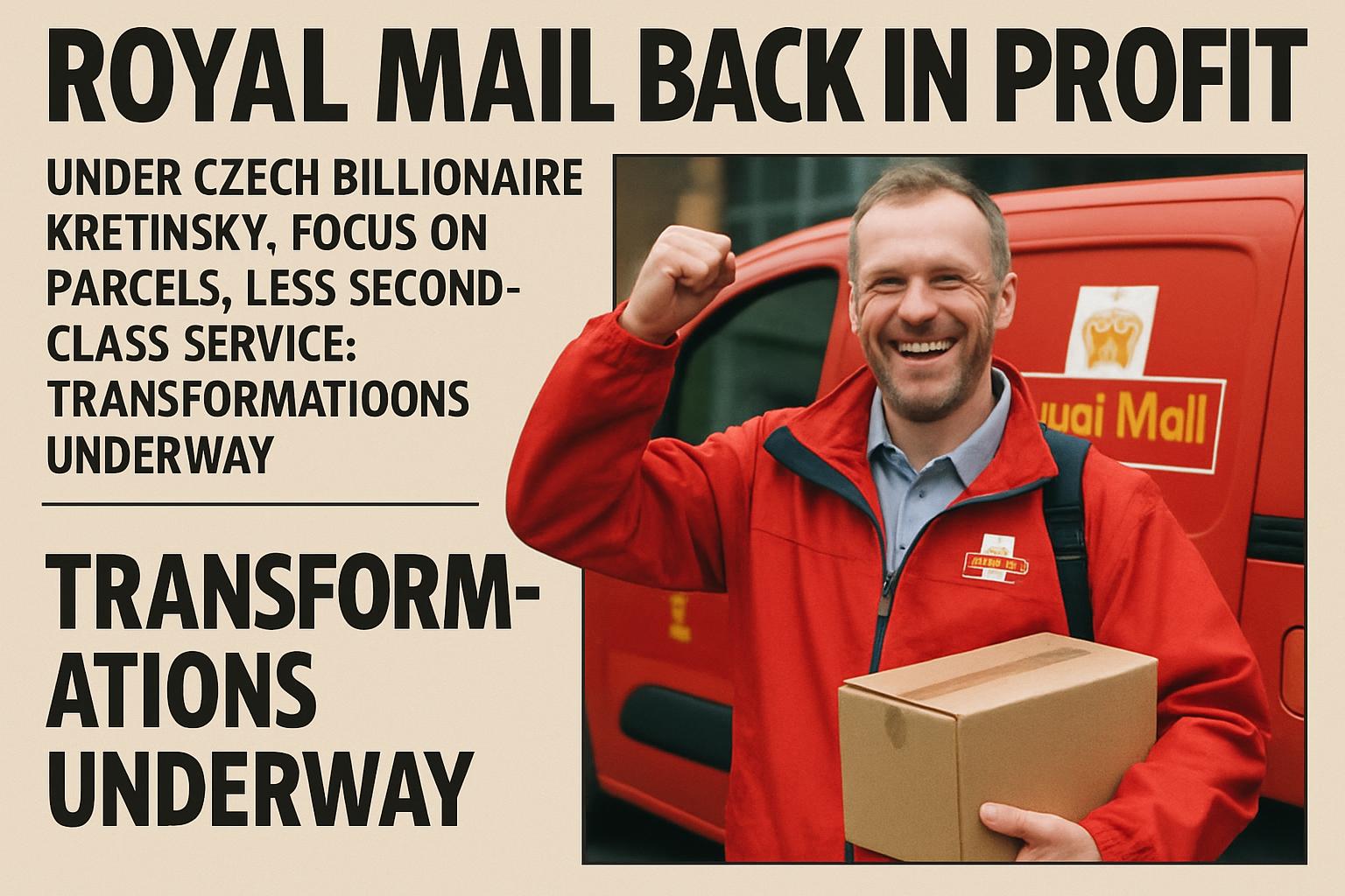 Royal Mail's Financial Turnaround: Profit Reported After Three Years