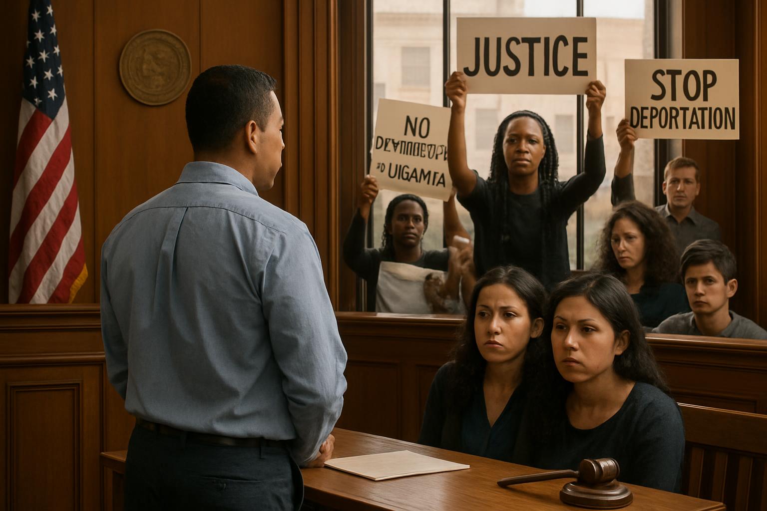 Salvadoran National Faces Deportation to Uganda Amid US Immigration Crackdown