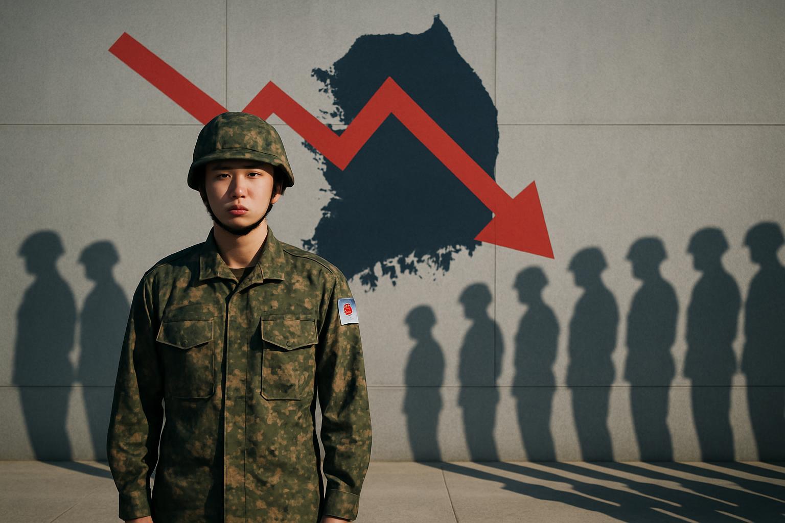 South Korea's Military Faces Shrinking Numbers Amid Low Birthrate Crisis