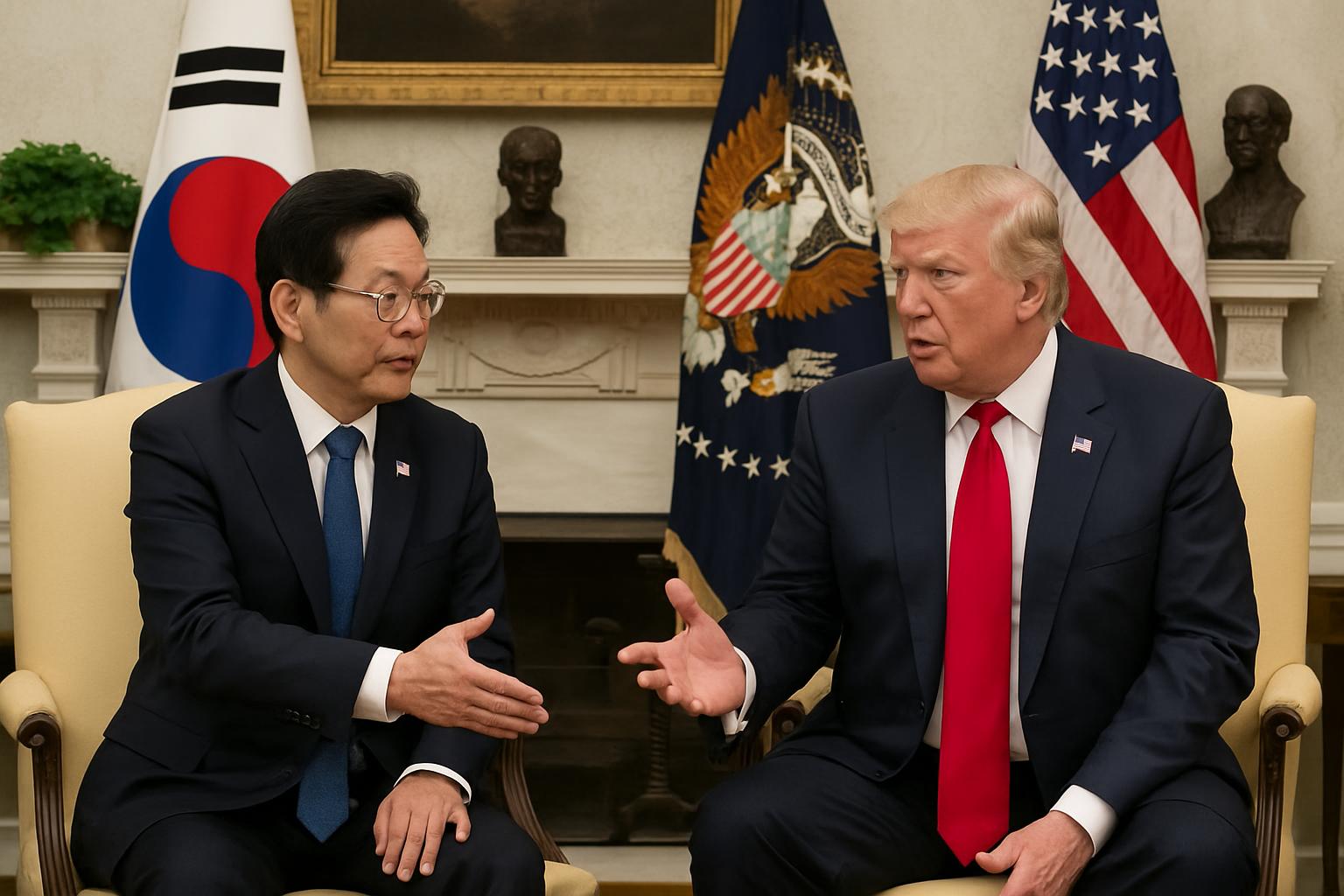 South Korea's Diplomatic Dance with Trump: A Meeting of Charm and Strategy