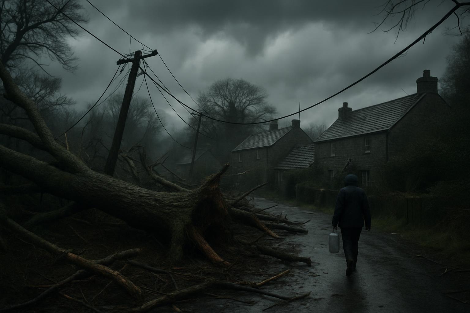 Cornwall Struggles with Power and Water Outages in Storm Goretti's Aftermath