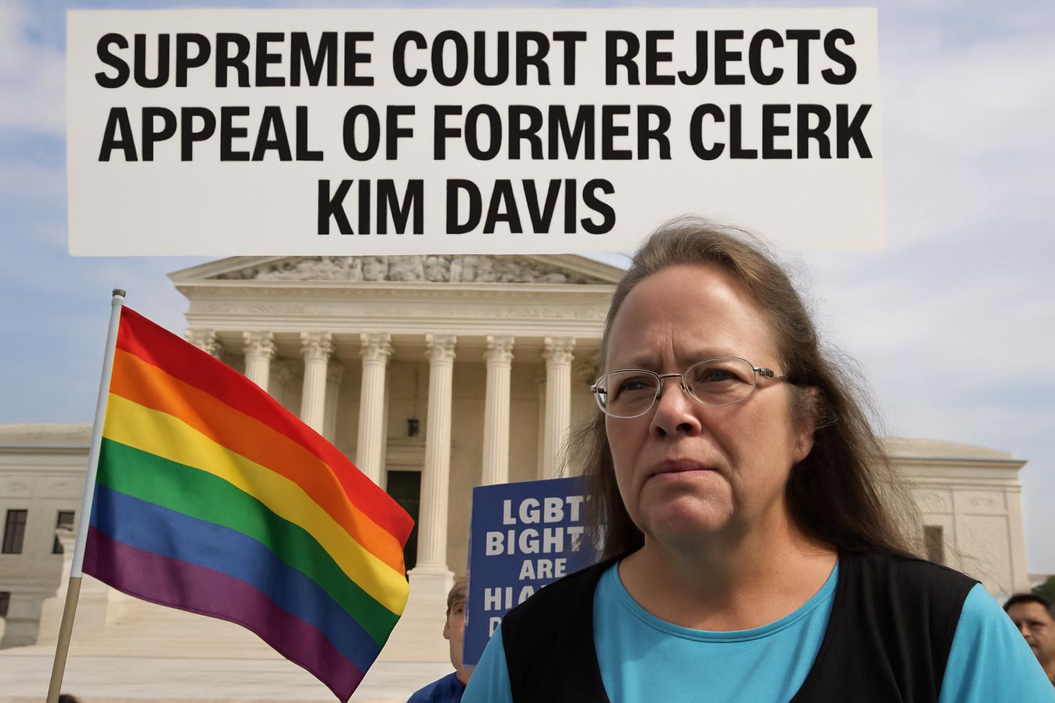 Supreme Court Upholds Same-Sex Marriage Ruling, Rejects Kim Davis Appeal