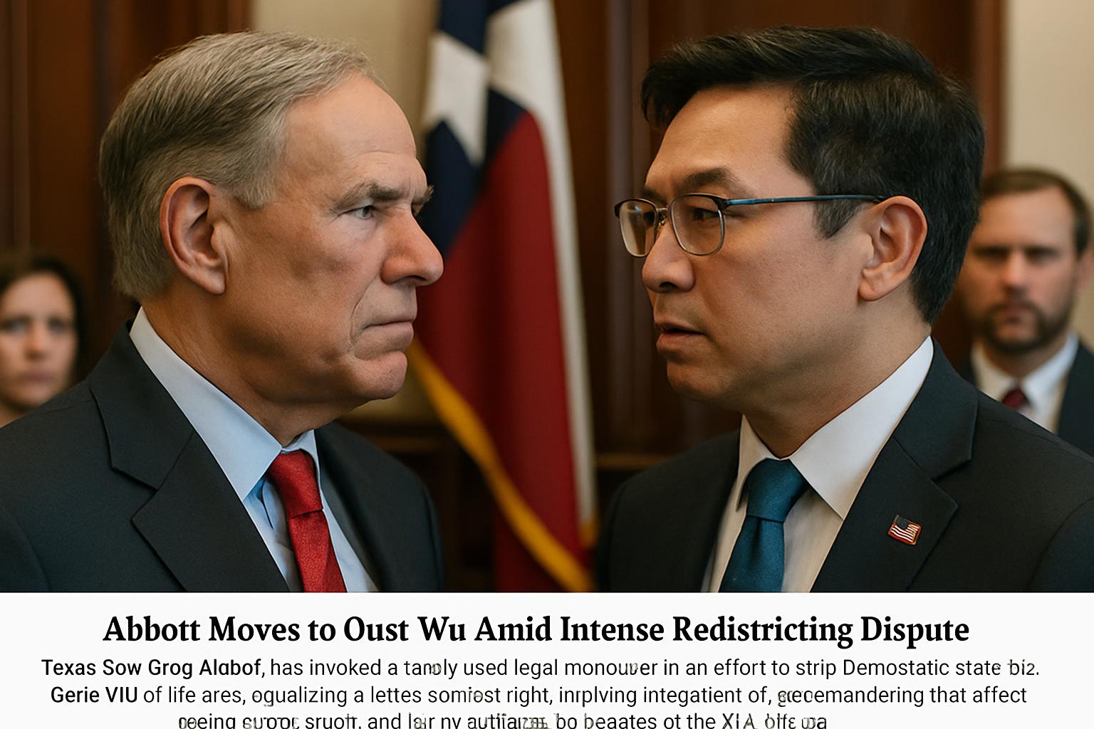 Texas Redistricting Battle: Governor Abbott Seeks to Oust Democrats Amid Gerrymandering Dispute