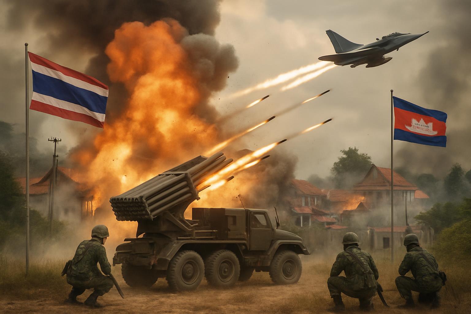 Escalating Tensions: Thailand and Cambodia Clash Despite Ceasefire Claims
