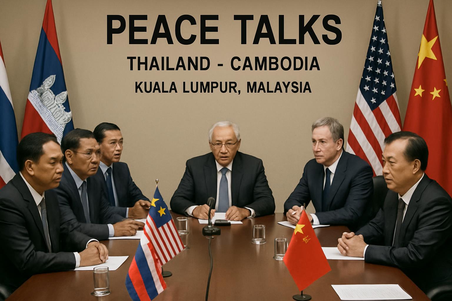 Thailand and Cambodia to Hold Peace Talks Amid Ongoing Border Conflict