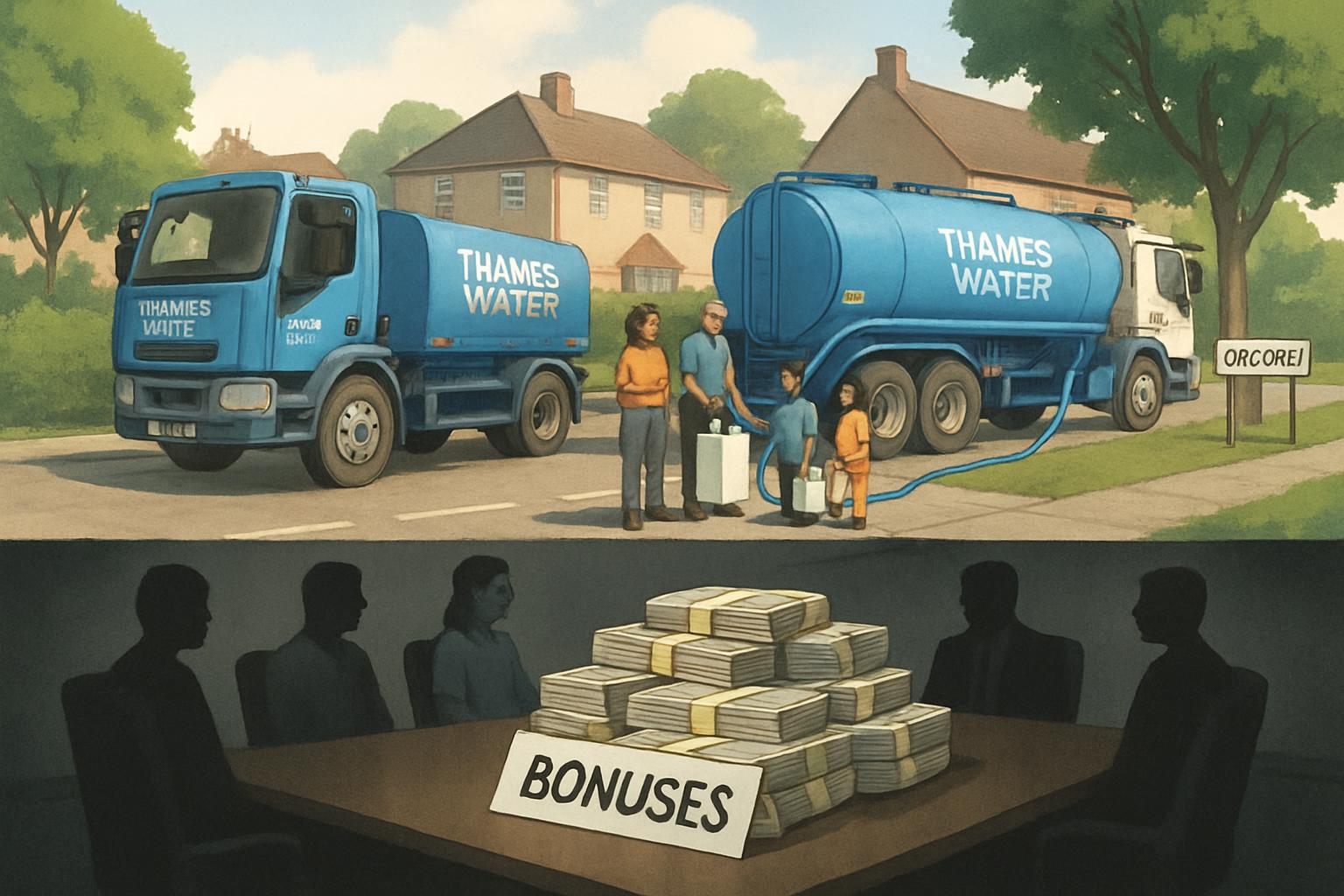 Thames Water Faces Scrutiny Over Bonuses Amid Oxford Water Supply Disruption