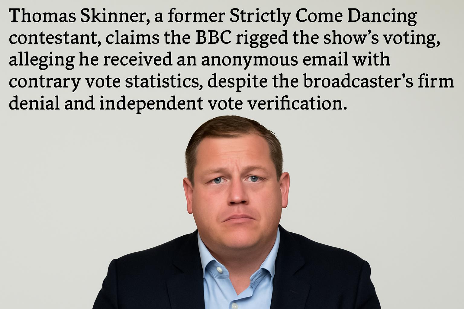 Thomas Skinner Accuses BBC of Rigging Strictly Come Dancing Vote