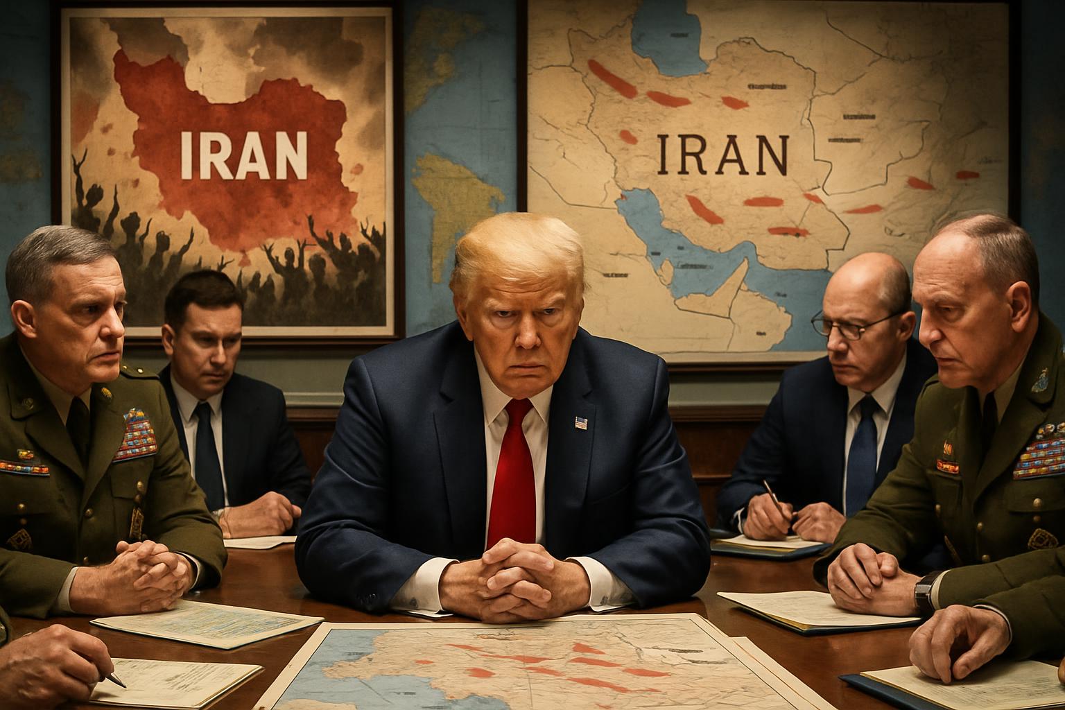 Trump Weighs Military Options as Iran Protests Intensify