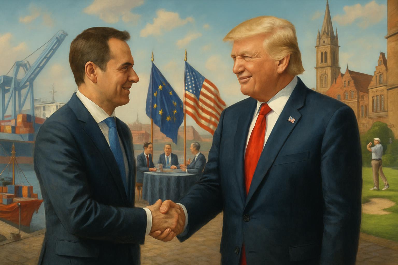 Trump's Scotland Visit Yields Major Trade Deal and Diplomatic Talks