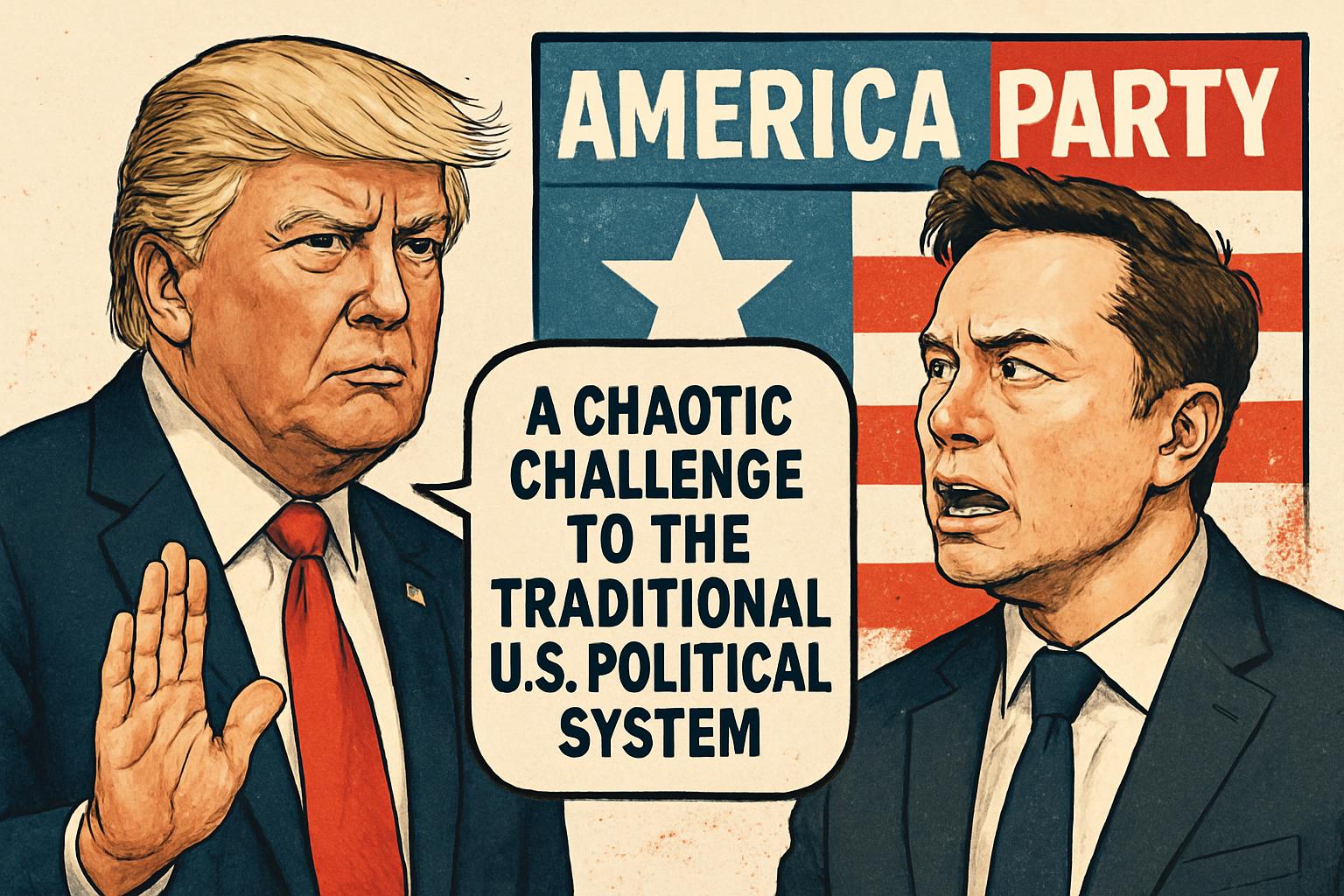 Trump Criticizes Musk's New Political Party as 'Ridiculous'