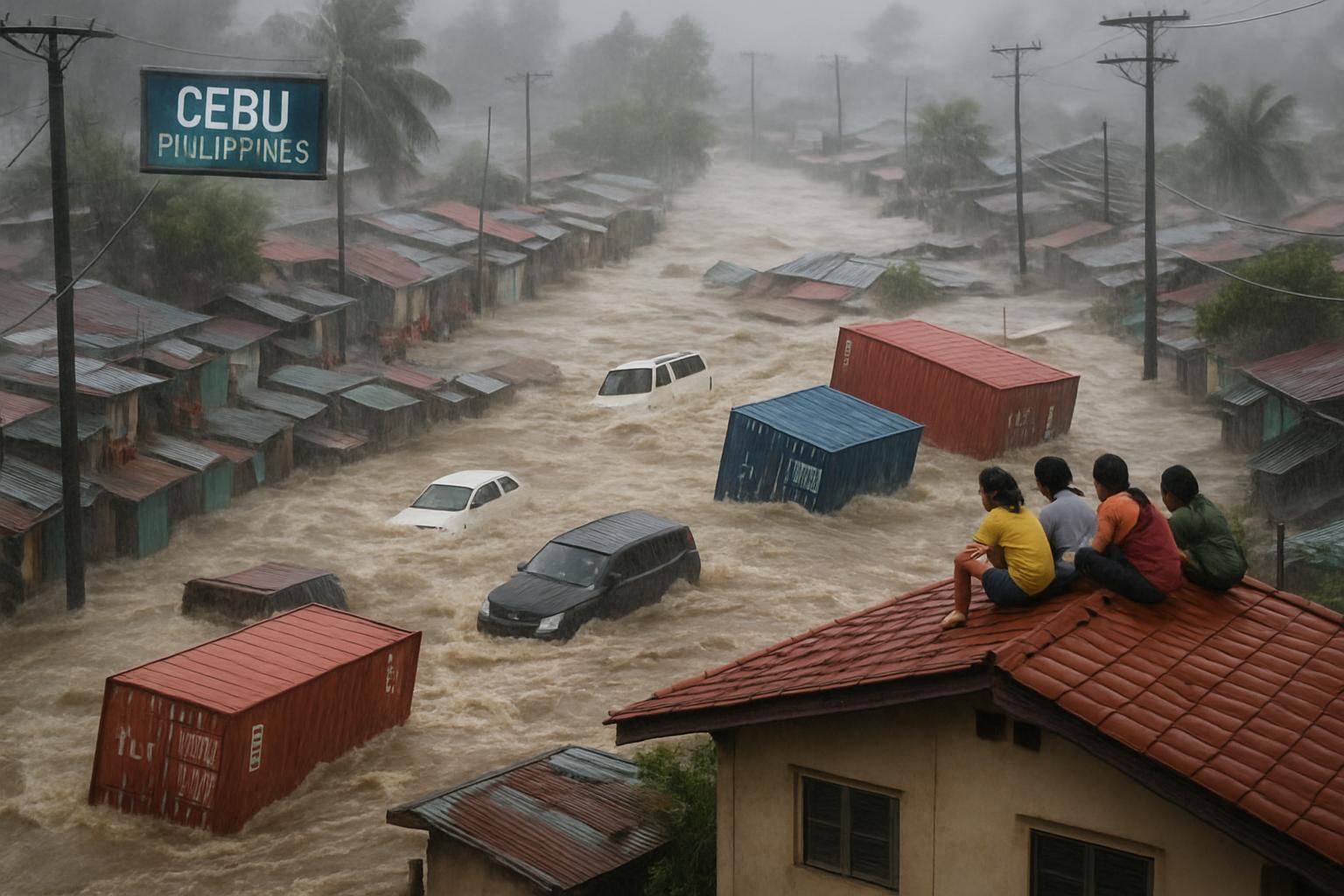 Typhoon Kalmaegi Wreaks Havoc in the Philippines, Leaving Thousands Displaced